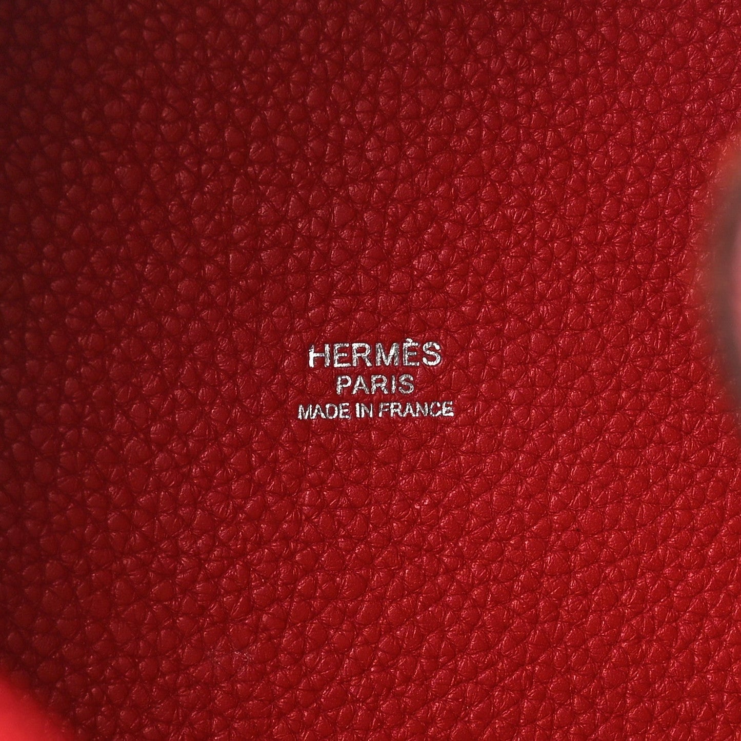 Hermes Taurillon Clemence Picotin Lock 22 MM Rouge Vif