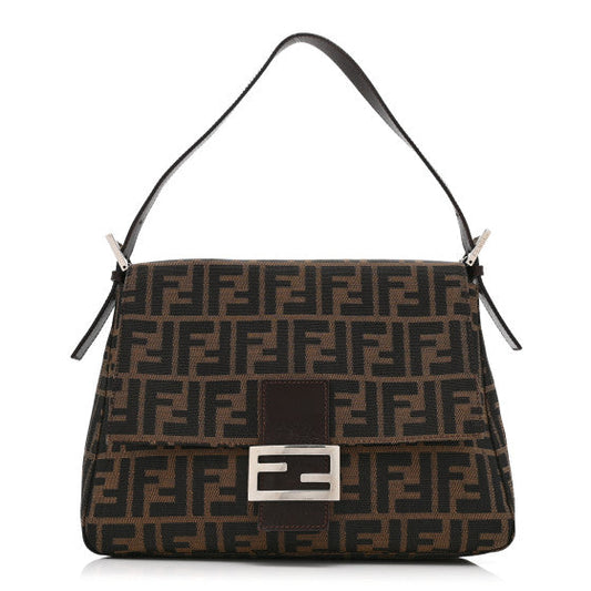 Fendi Zucca Mama Baguette  Tobacco