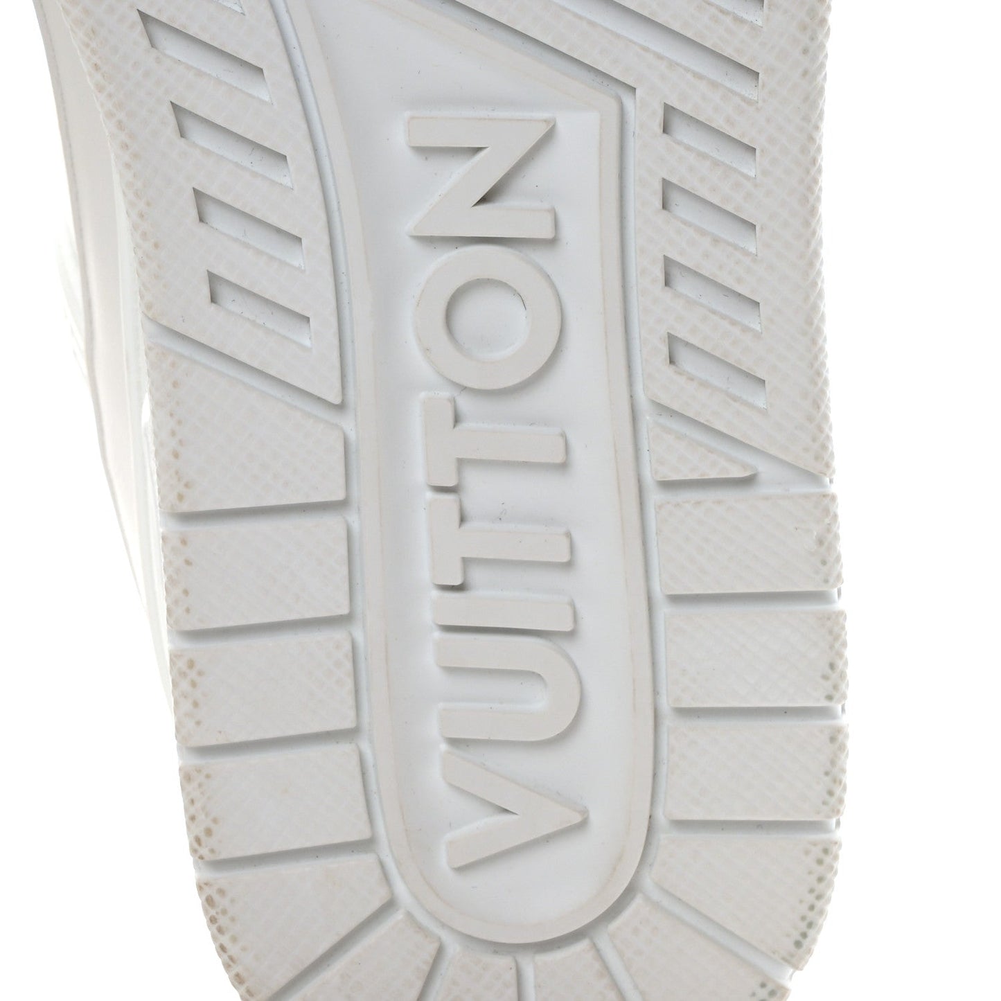 Louis Vuitton Calfskin Womens LV Trainer Sneakers White