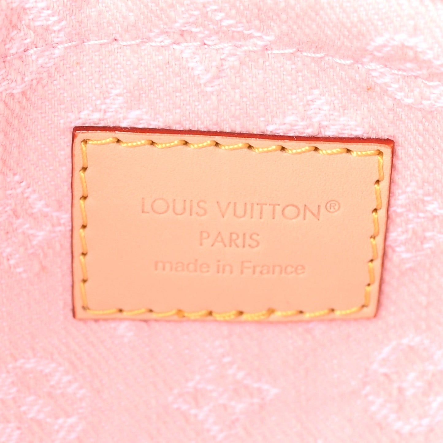 Louis Vuitton Monogram Denim Sunset Washed Pink