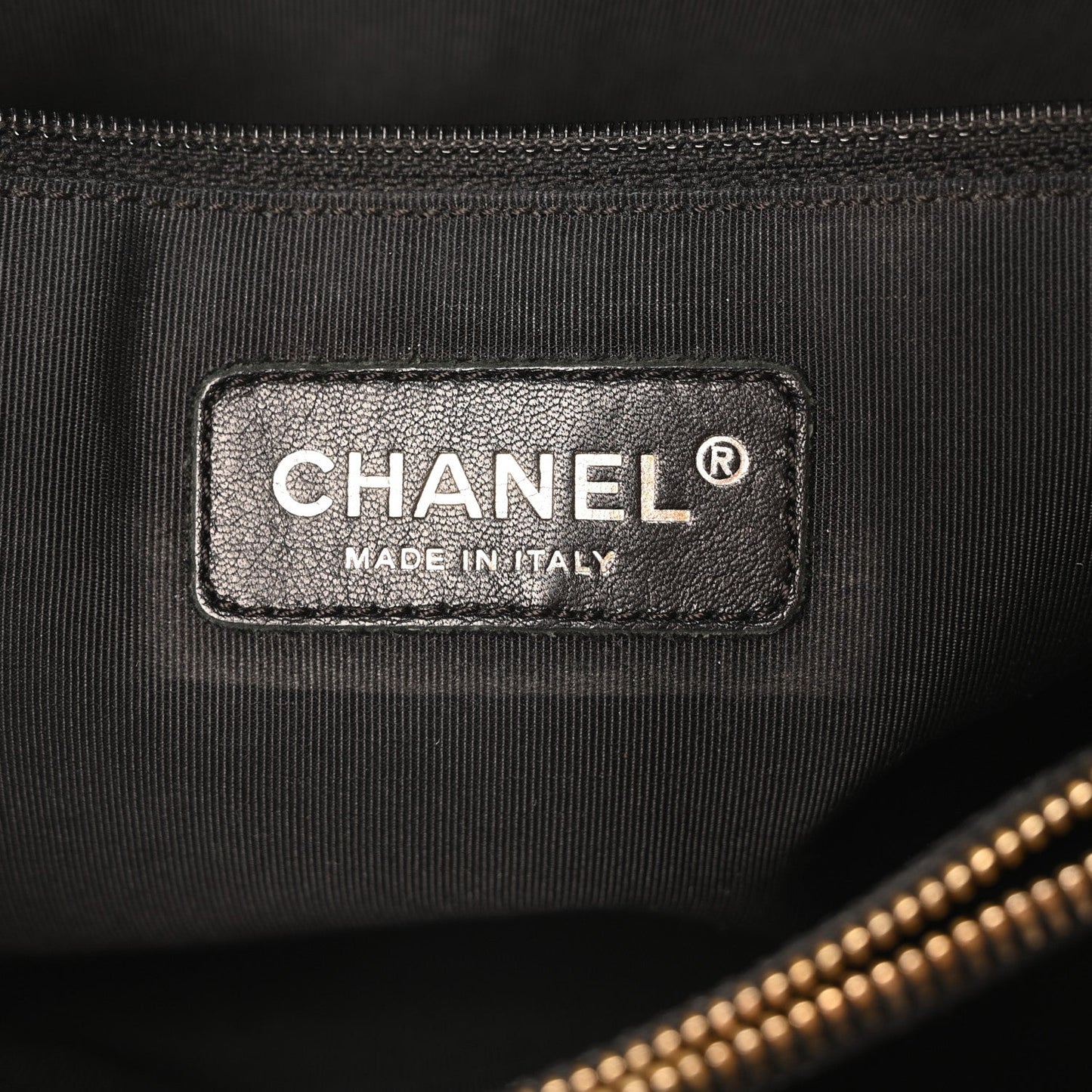 Chanel Caviar Quilted Grand Shopping Tote GST Black