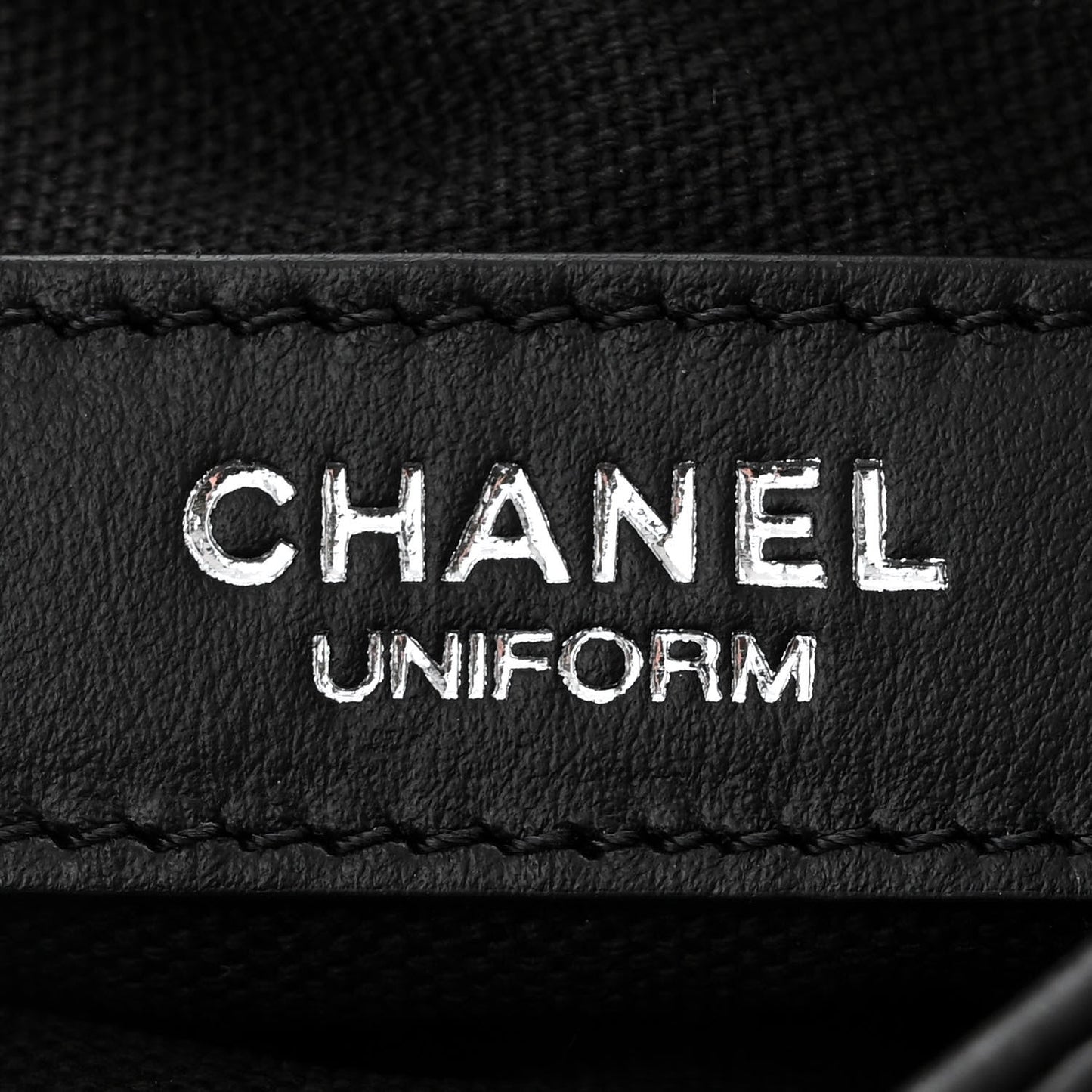 Chanel Lambskin Quilted Crossbody Bag Black
