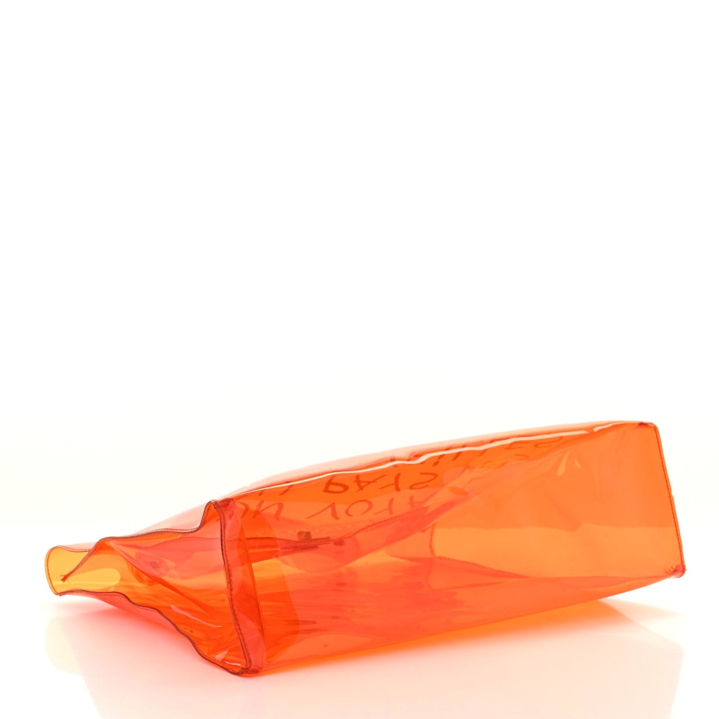 Hermes Vinyl Souvenir De L'Exposition Kelly Orange