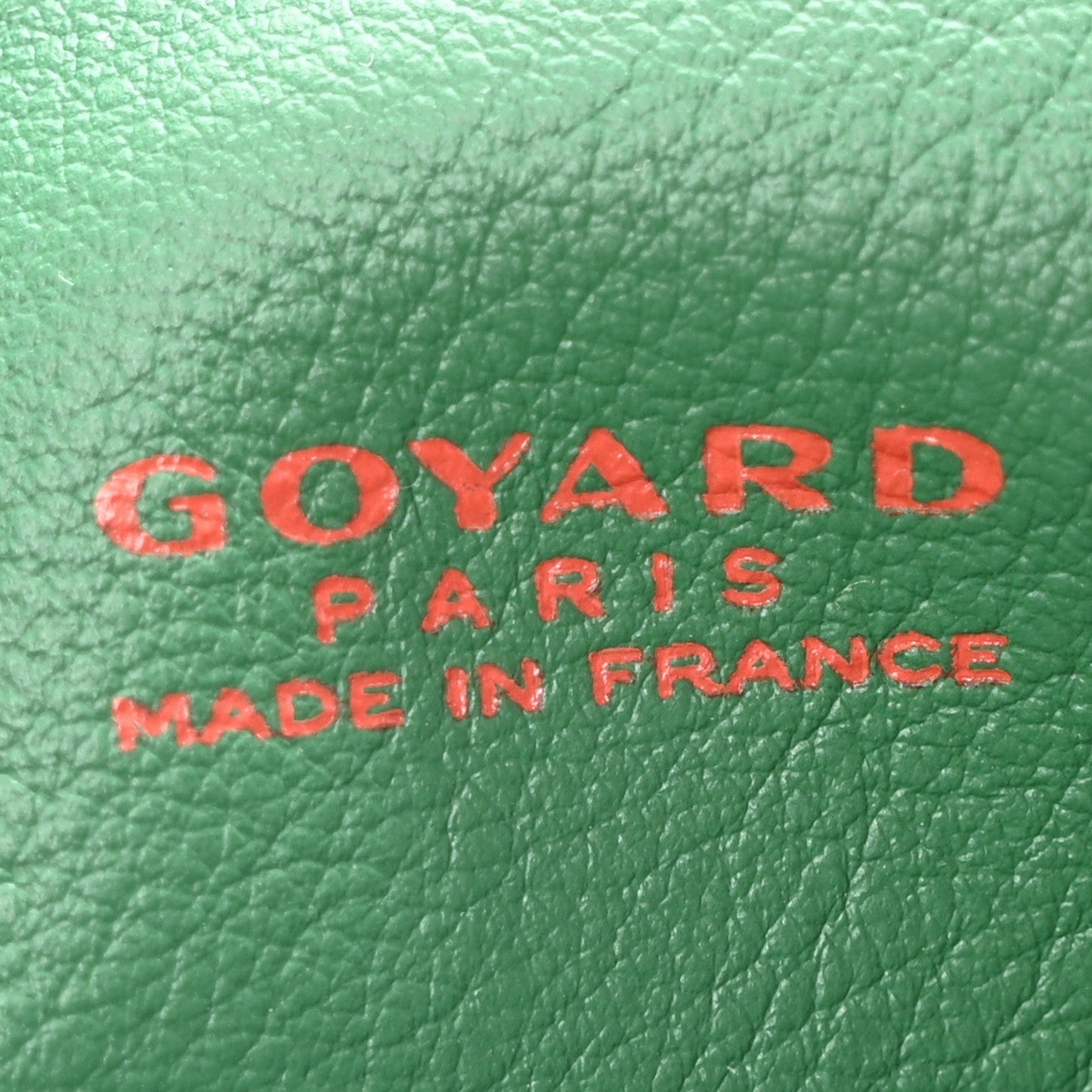 Goyard Goyardine Reversible Mini Anjou Green