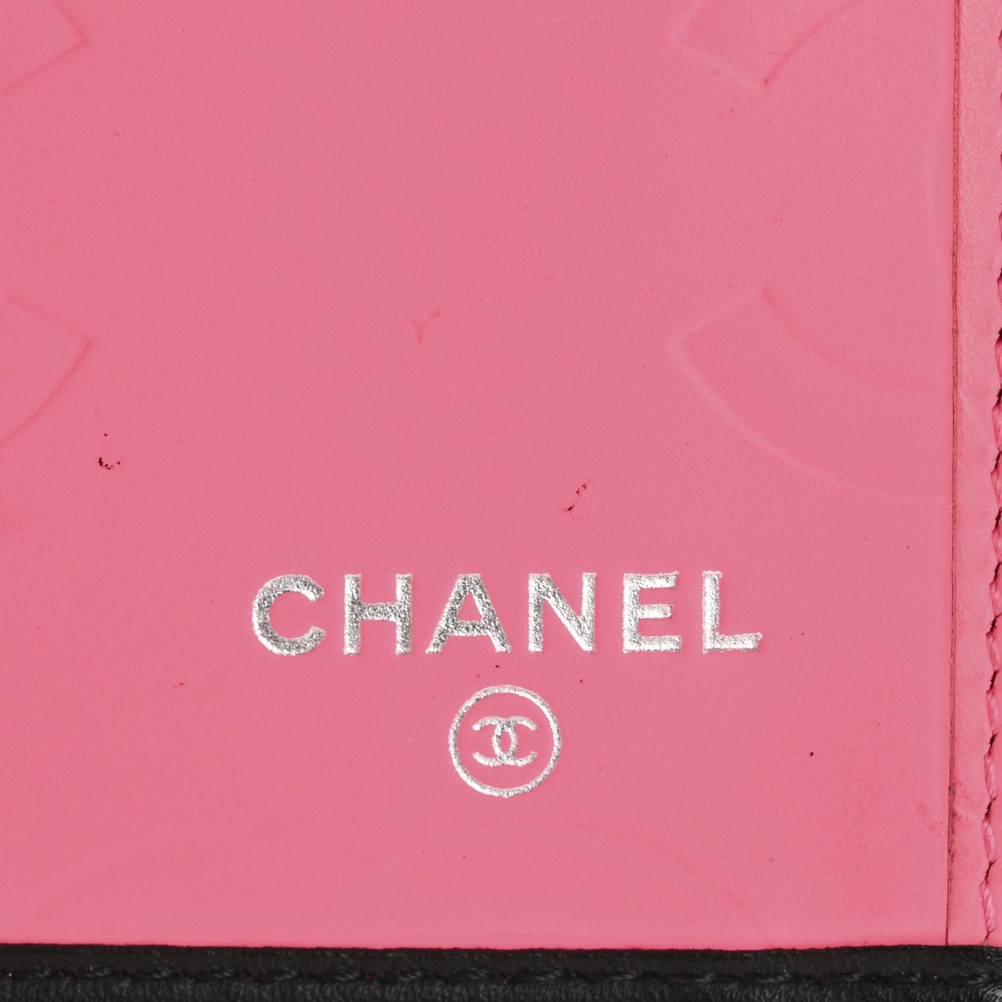 Chanel Calfskin Quilted Cambon Long Double Wallet Black