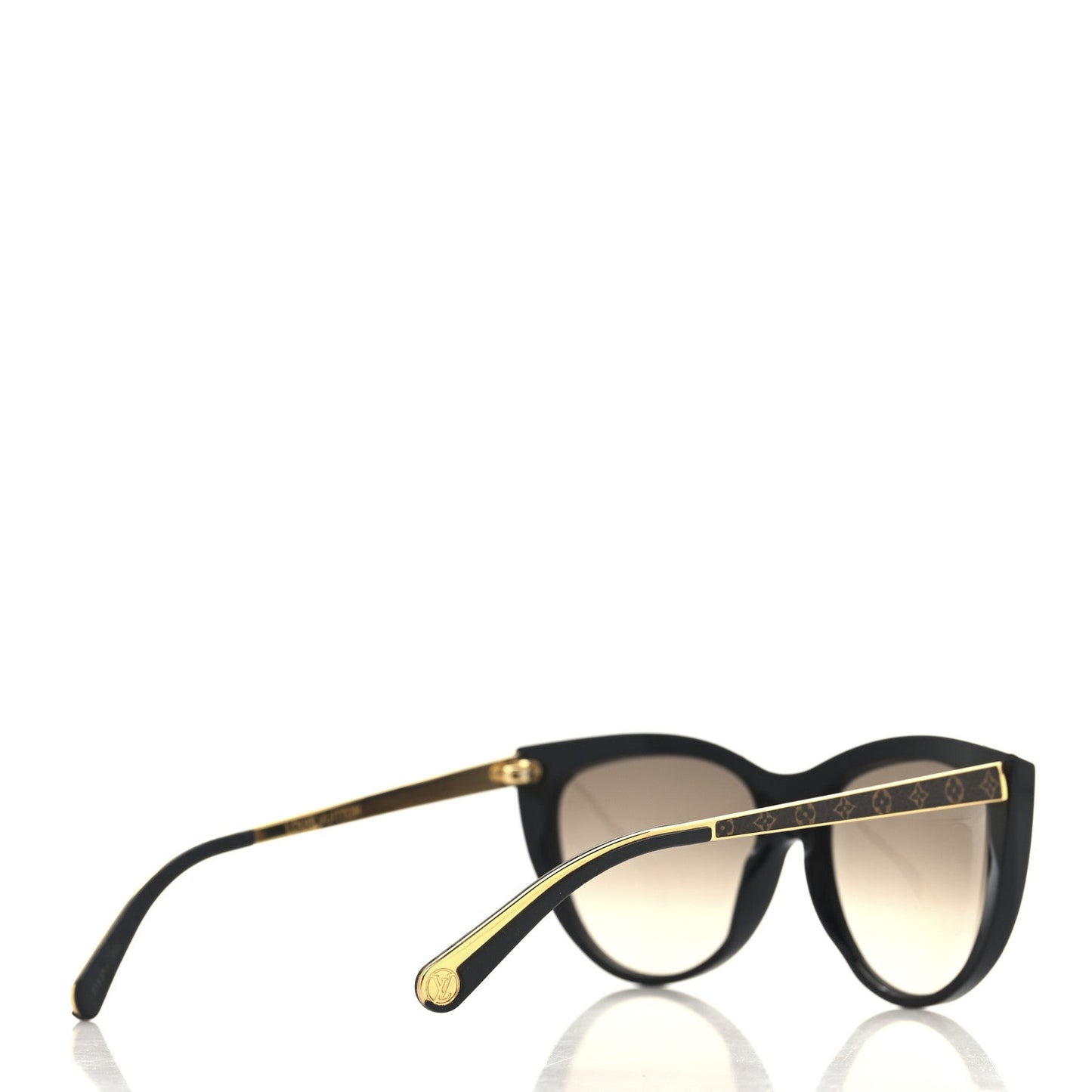 Louis Vuitton Acetate Monogram La Boum Sunglasses Z1147W Black