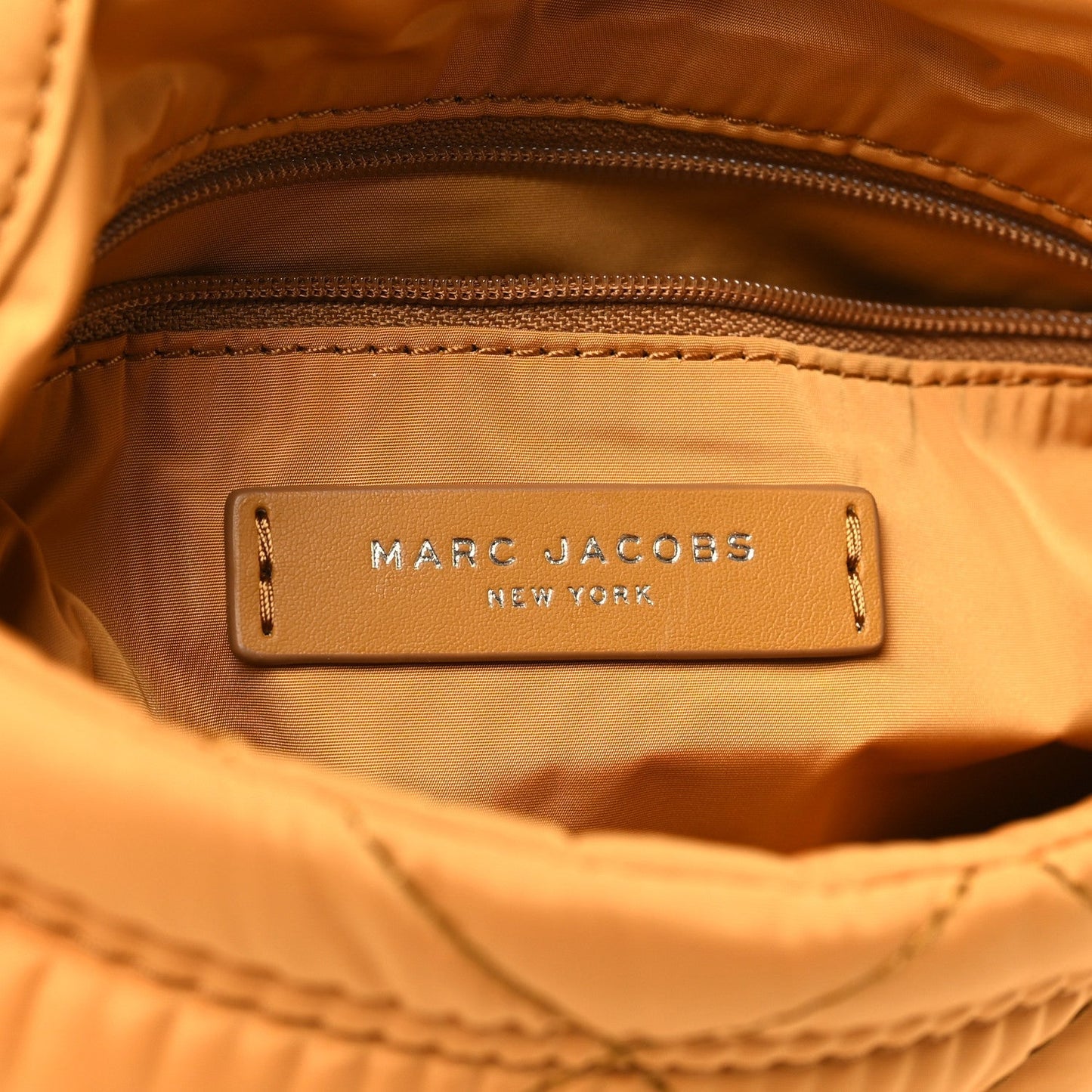 Marc Jacobs Quilted Pouch Messenger Bag Yellow