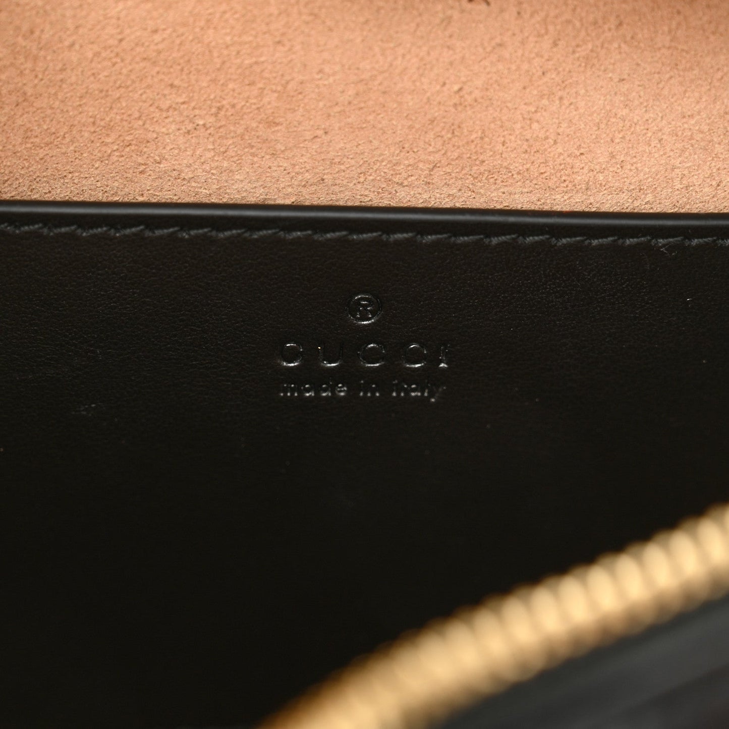 Gucci Calfskin Matelasse Diagonal Mini InterLocking G Heart Shoulder Bag Black