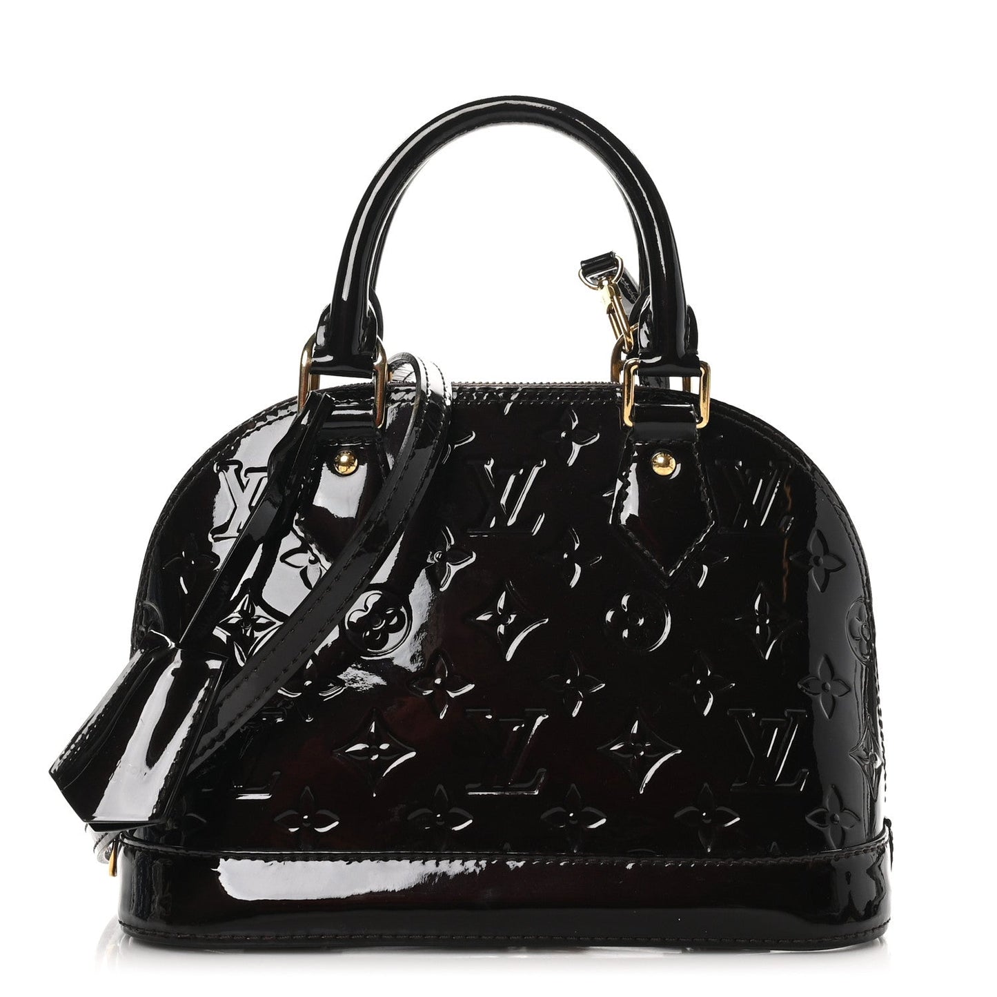 Louis Vuitton Vernis Alma BB Amarante