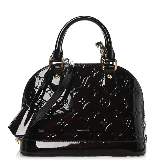 Louis Vuitton Vernis Alma BB Amarante