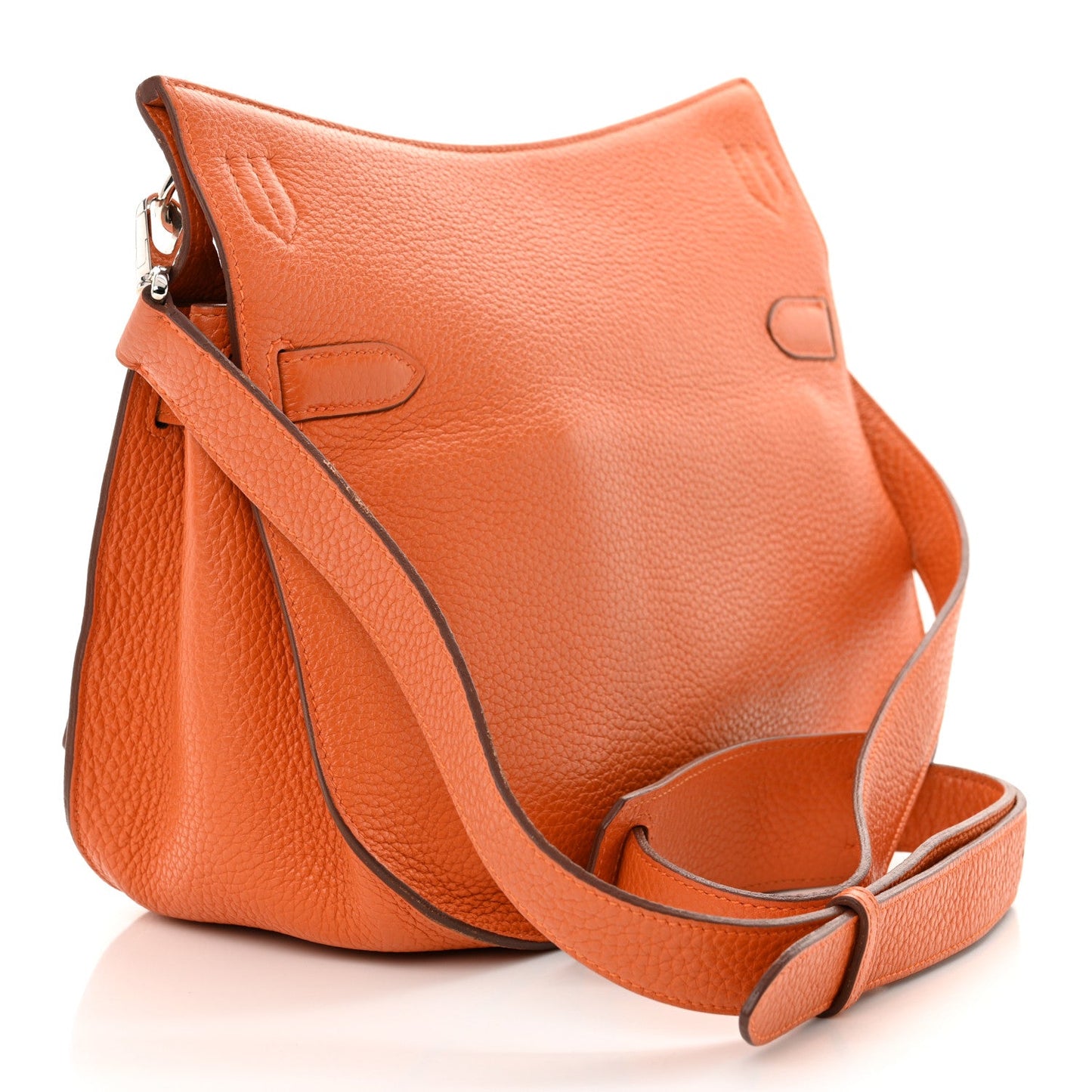 Hermes Taurillon Clemence Jypsiere 28 Orange