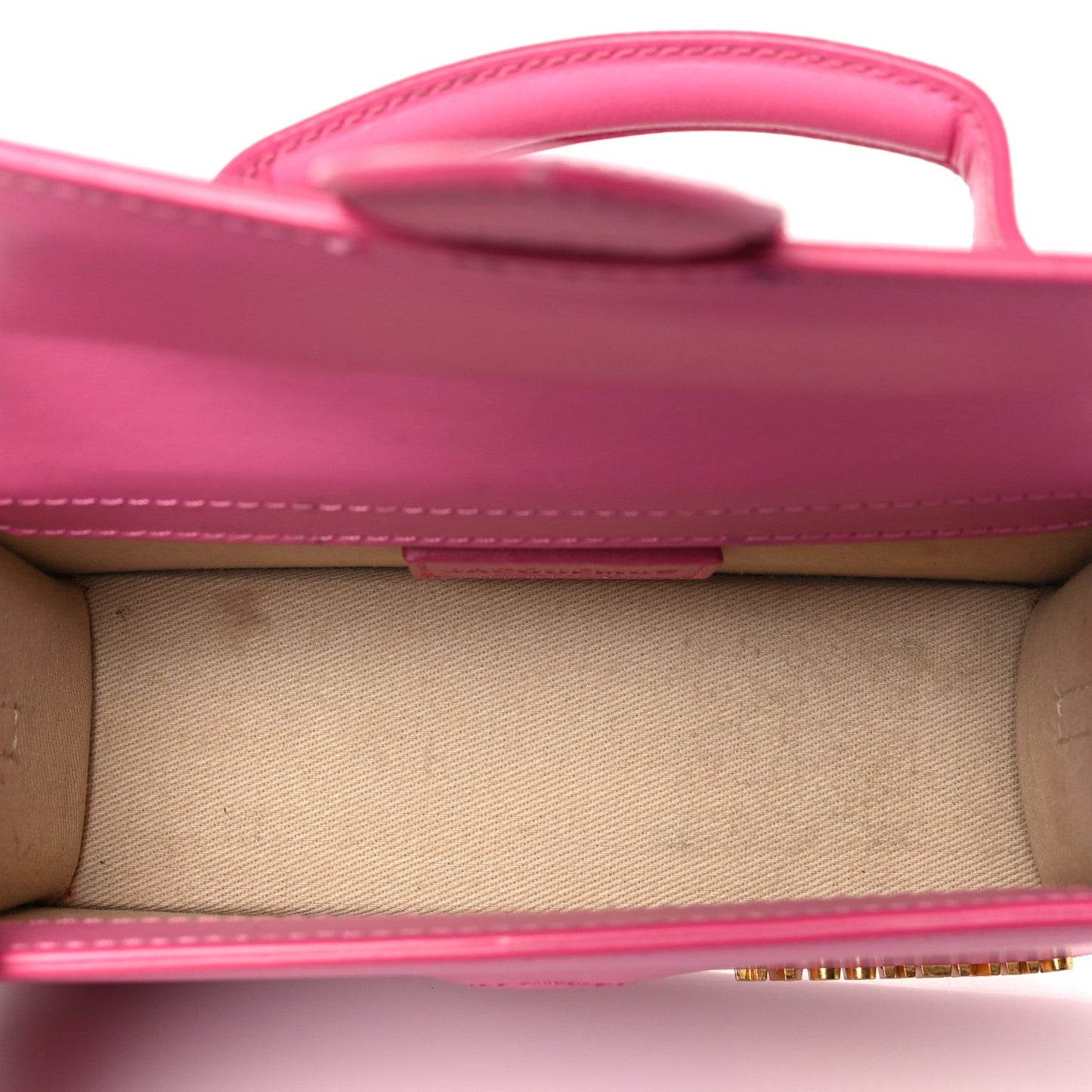 Jacquemus Smooth Calfskin Le Bambino Pink
