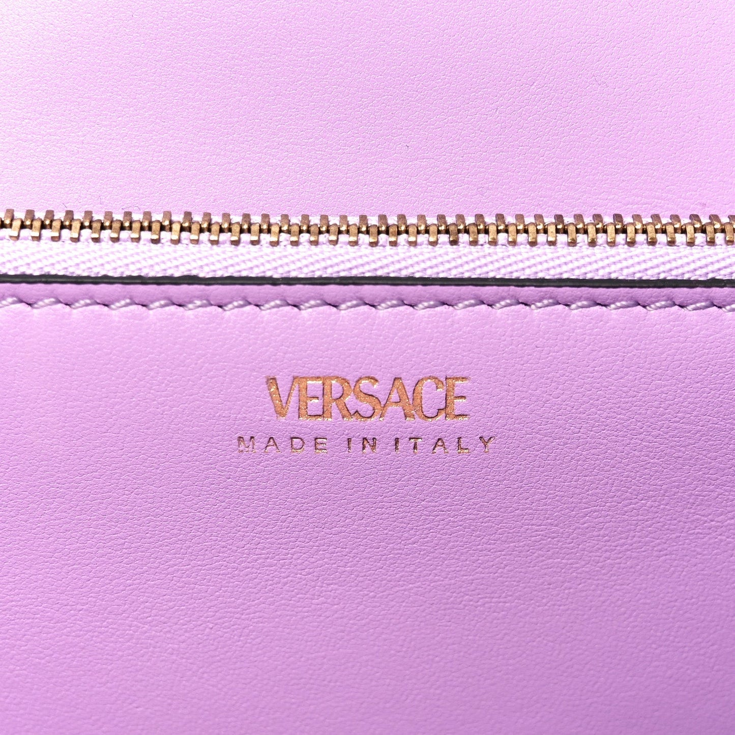 Versace Calfskin Large La Medusa Bag Green