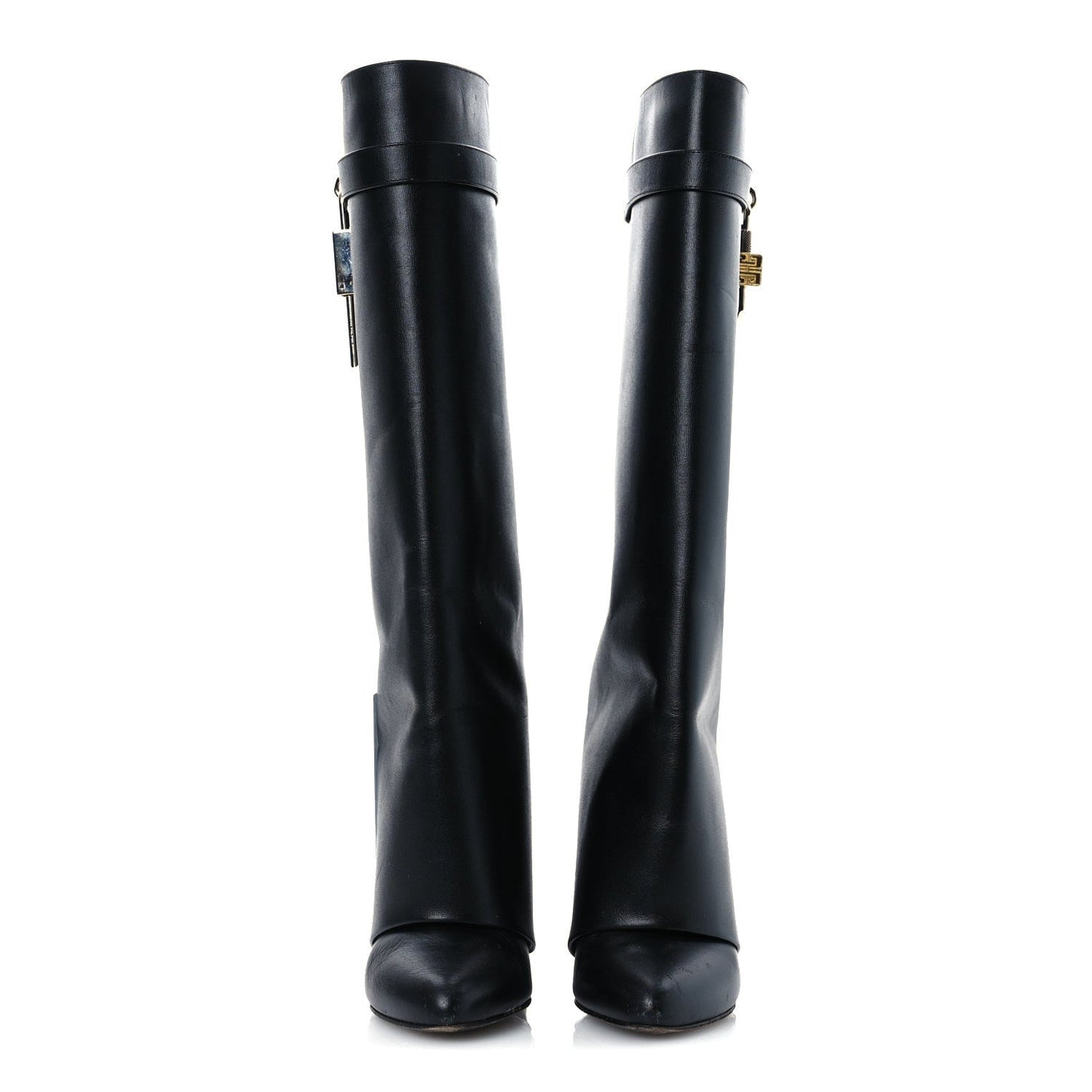 Givenchy Calfskin Shark Lock Pant Boots 38.5 Black