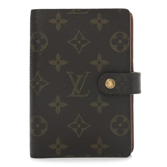 Louis Vuitton Monogram Small Ring Agenda Cover