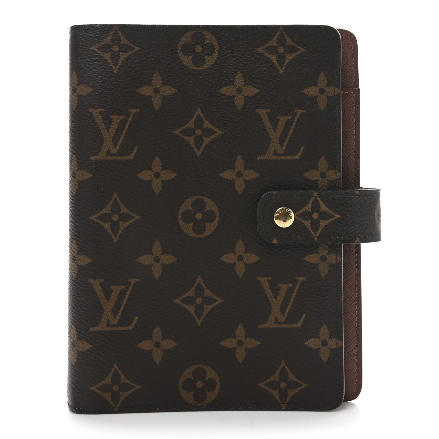 Louis Vuitton Monogram Medium Ring Agenda Cover