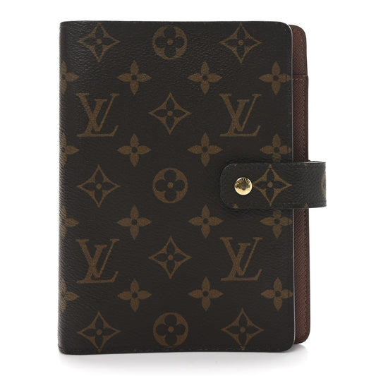 Louis Vuitton Monogram Medium Ring Agenda Cover