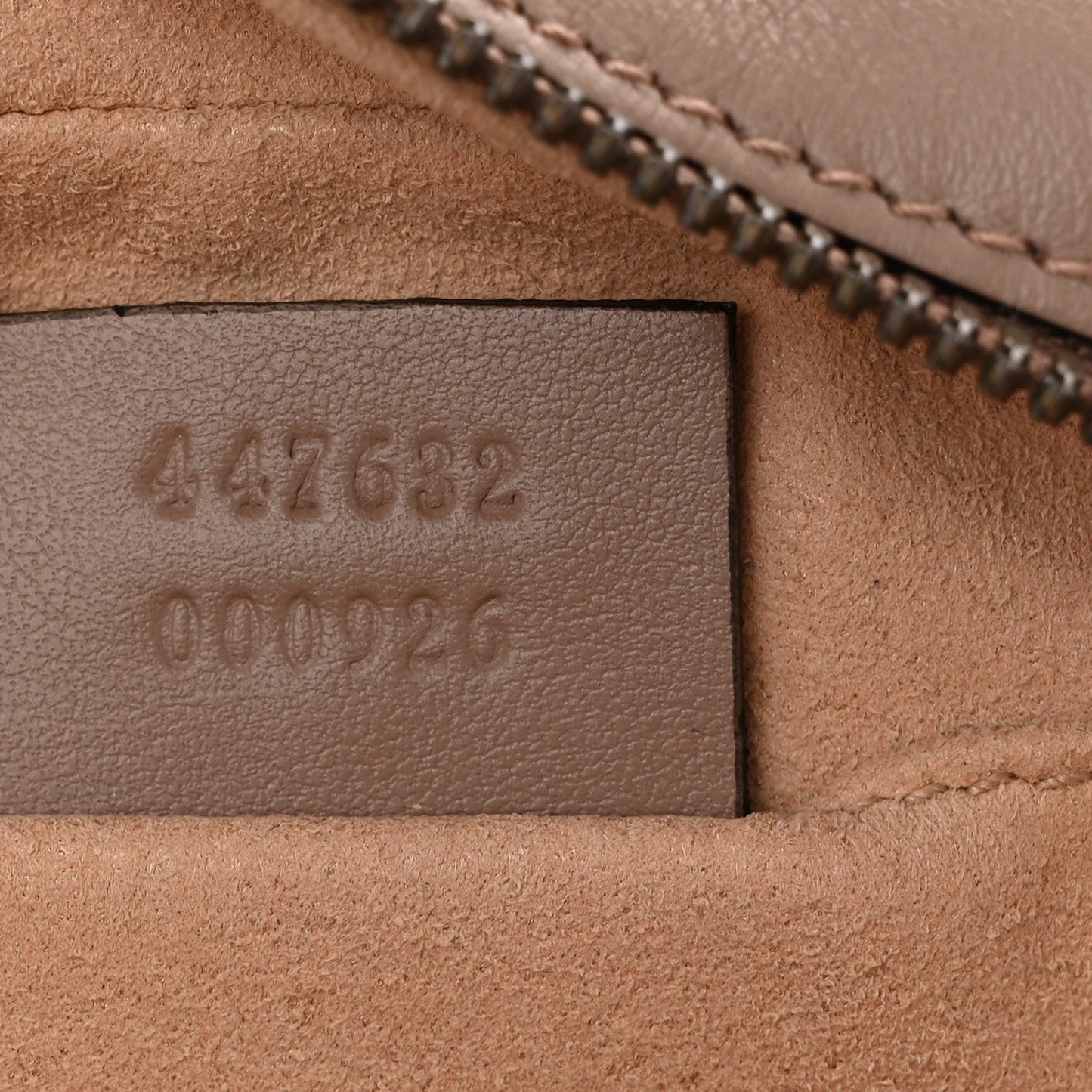 Gucci Calfskin Matelasse Small GG Marmont Chain Shoulder Bag Porcelain Rose
