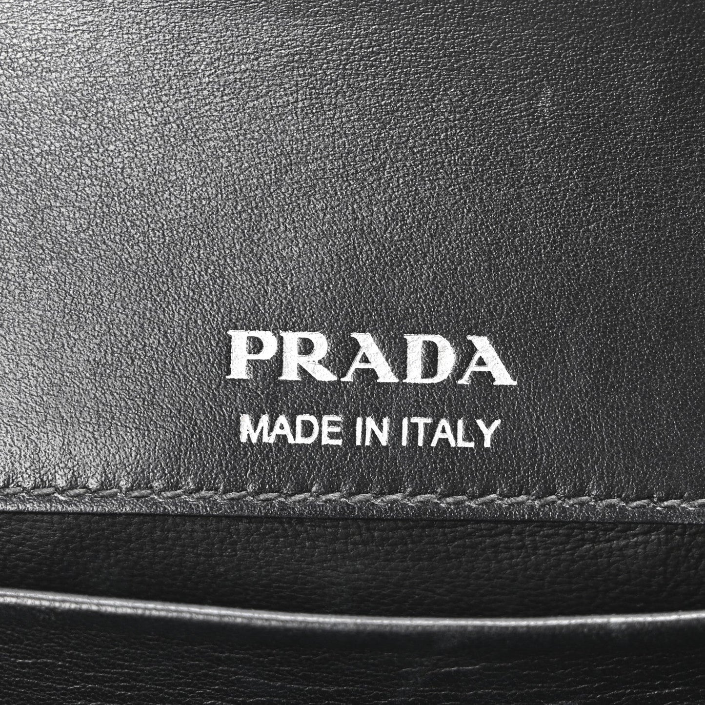 Prada City Calfskin Sidonie Shoulder Bag Black