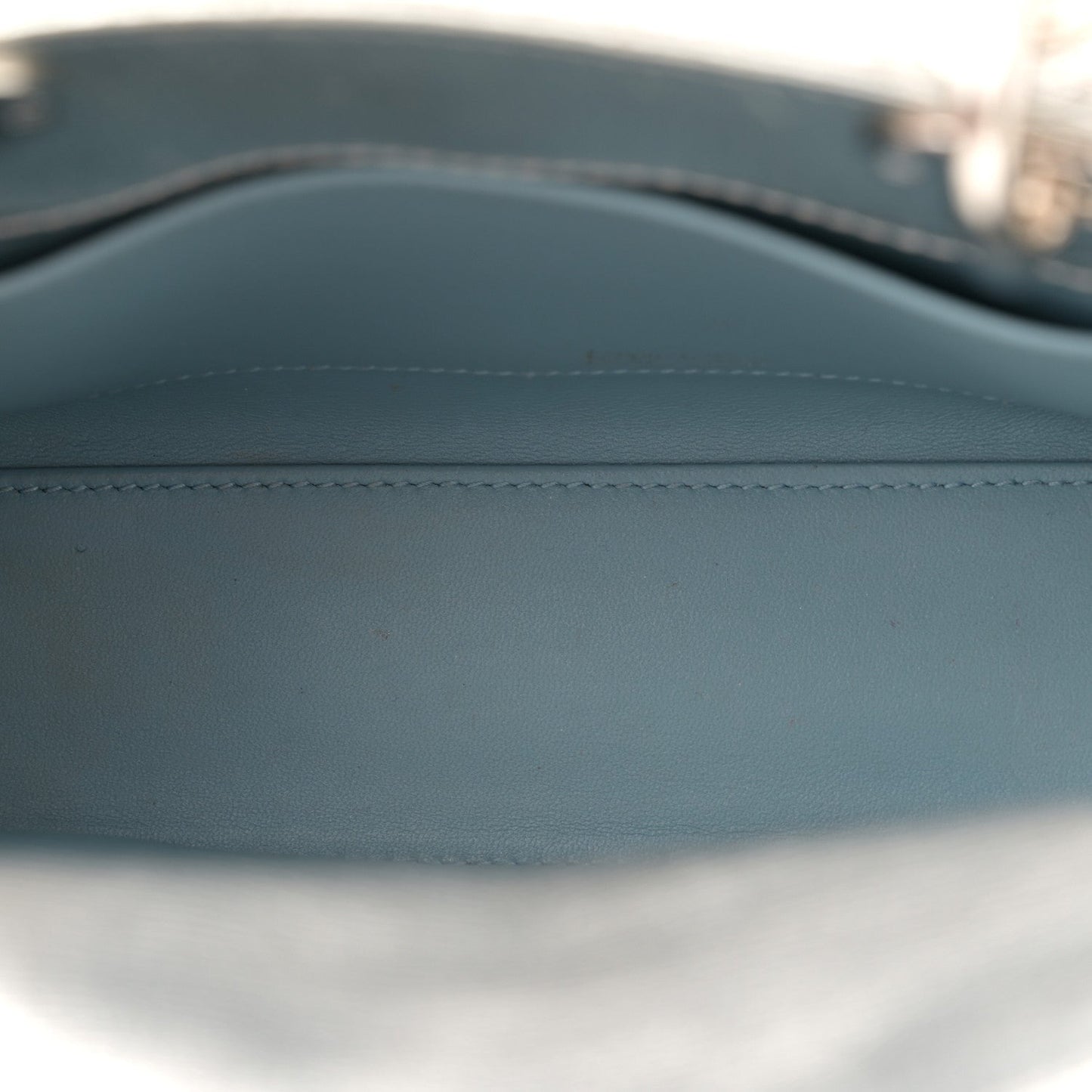 Christian Dior Metallic Grained Calfskin Cannage Small Lucky Badges My Lady Dior Silver