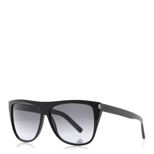 Saint Laurent Acetate SL1 Sunglasses Black