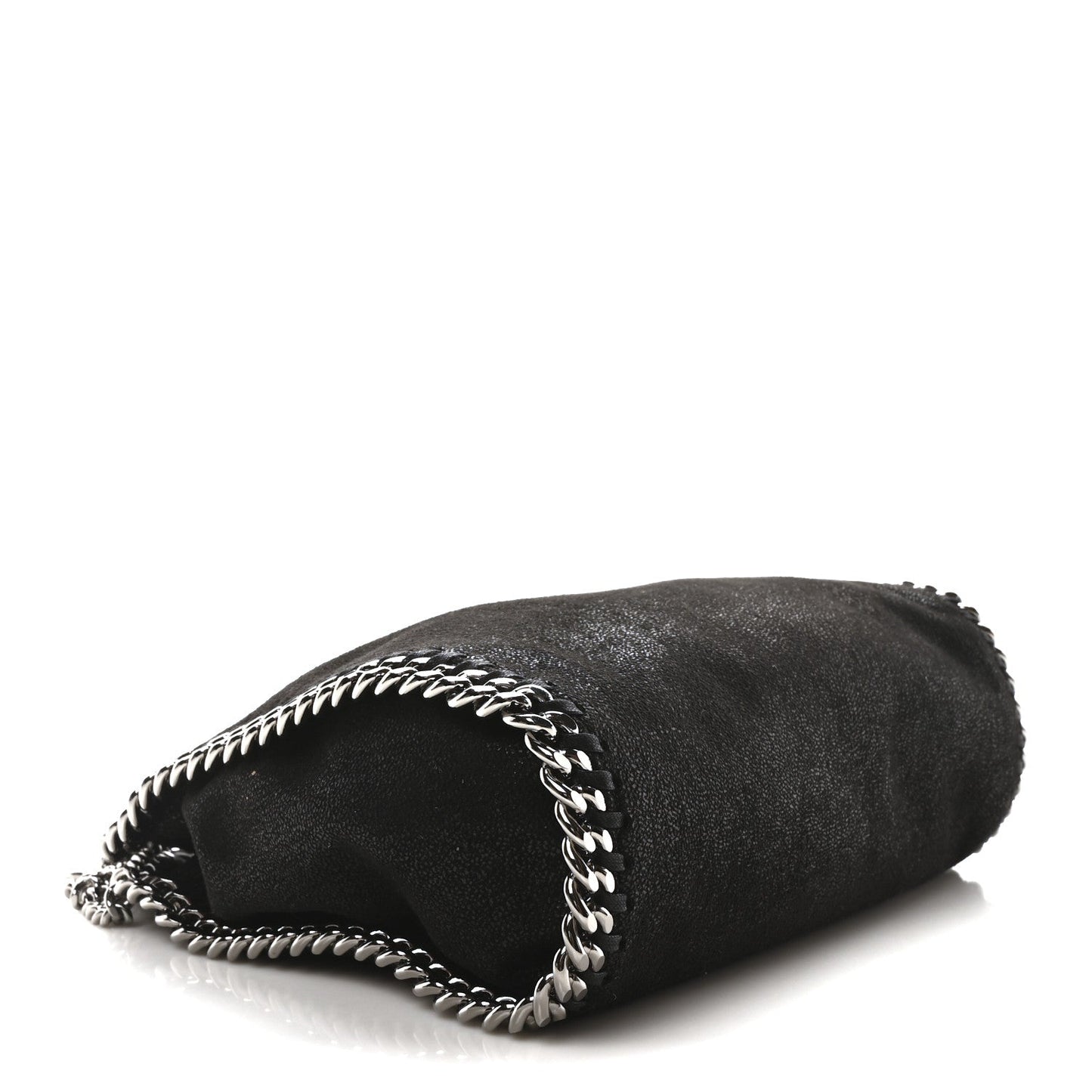 Stella McCartney Shaggy Deer Mini Falabella Tote Black