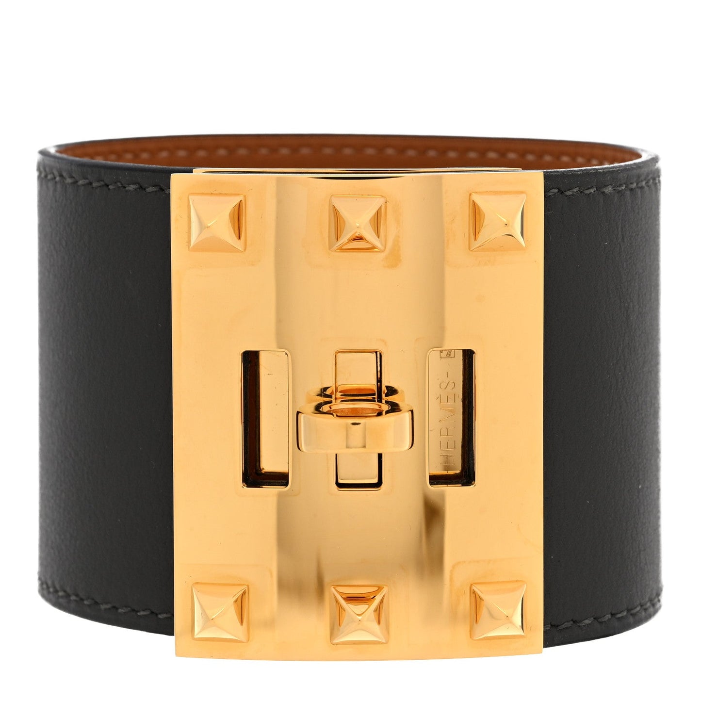 Hermes Swift Kelly Dog Bracelet Graphite