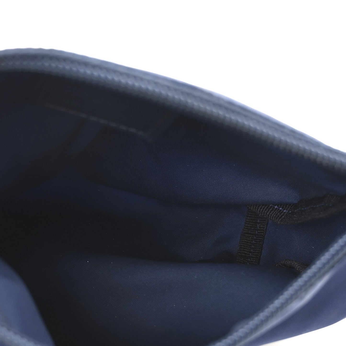 Prada Nylon Vela Cosmetic Pouch Baltico