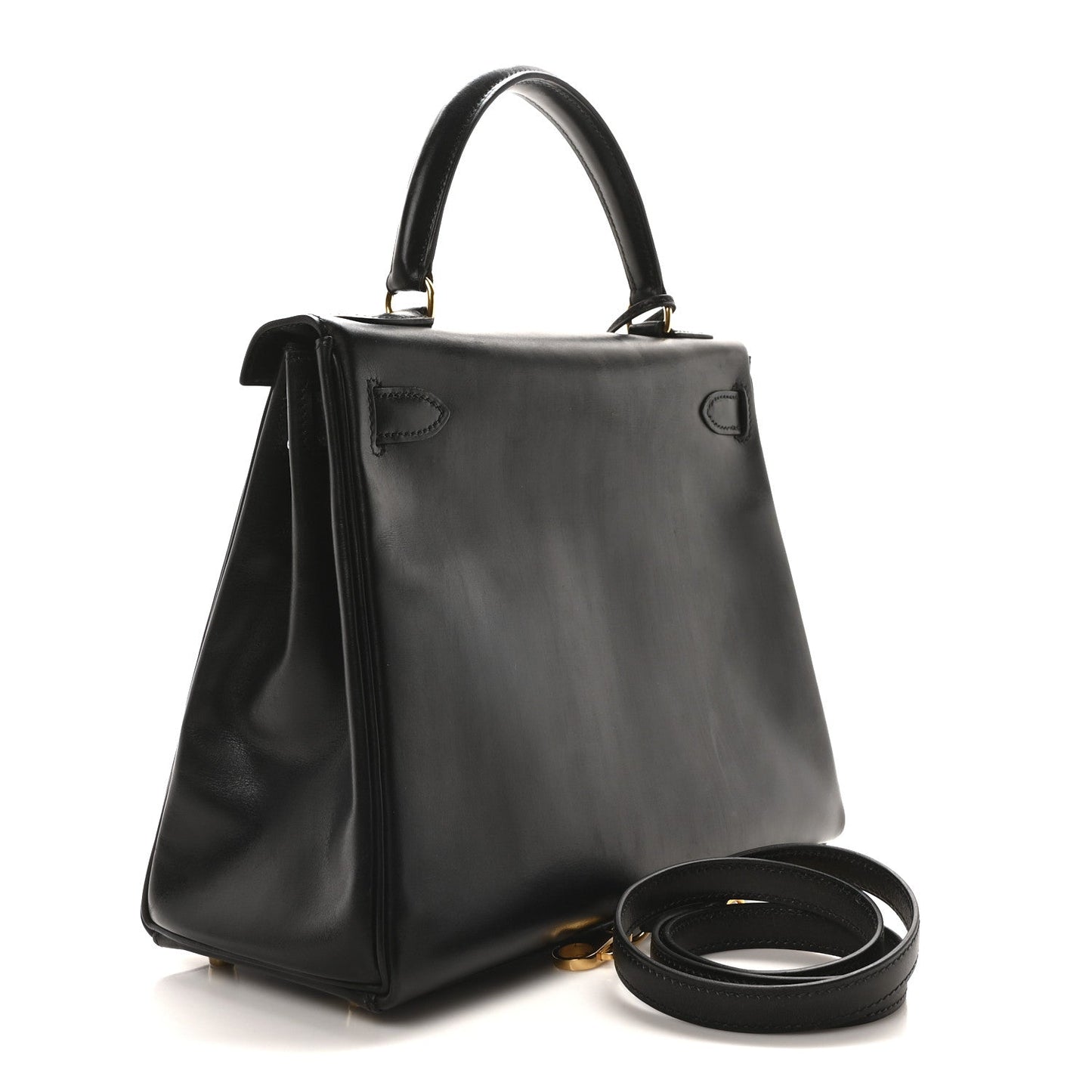 Hermes Box Kelly Retourne 28 Black