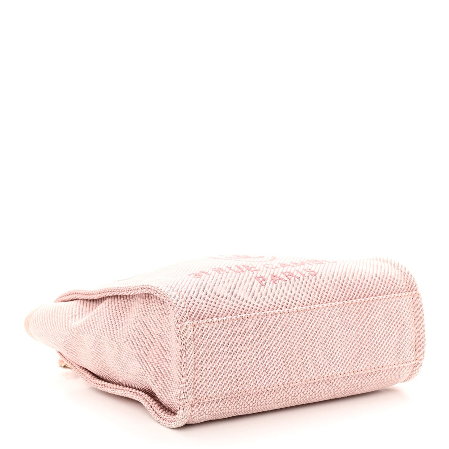 Chanel Mixed Fibers Calfskin Mini Deauville Tote Rose Pink