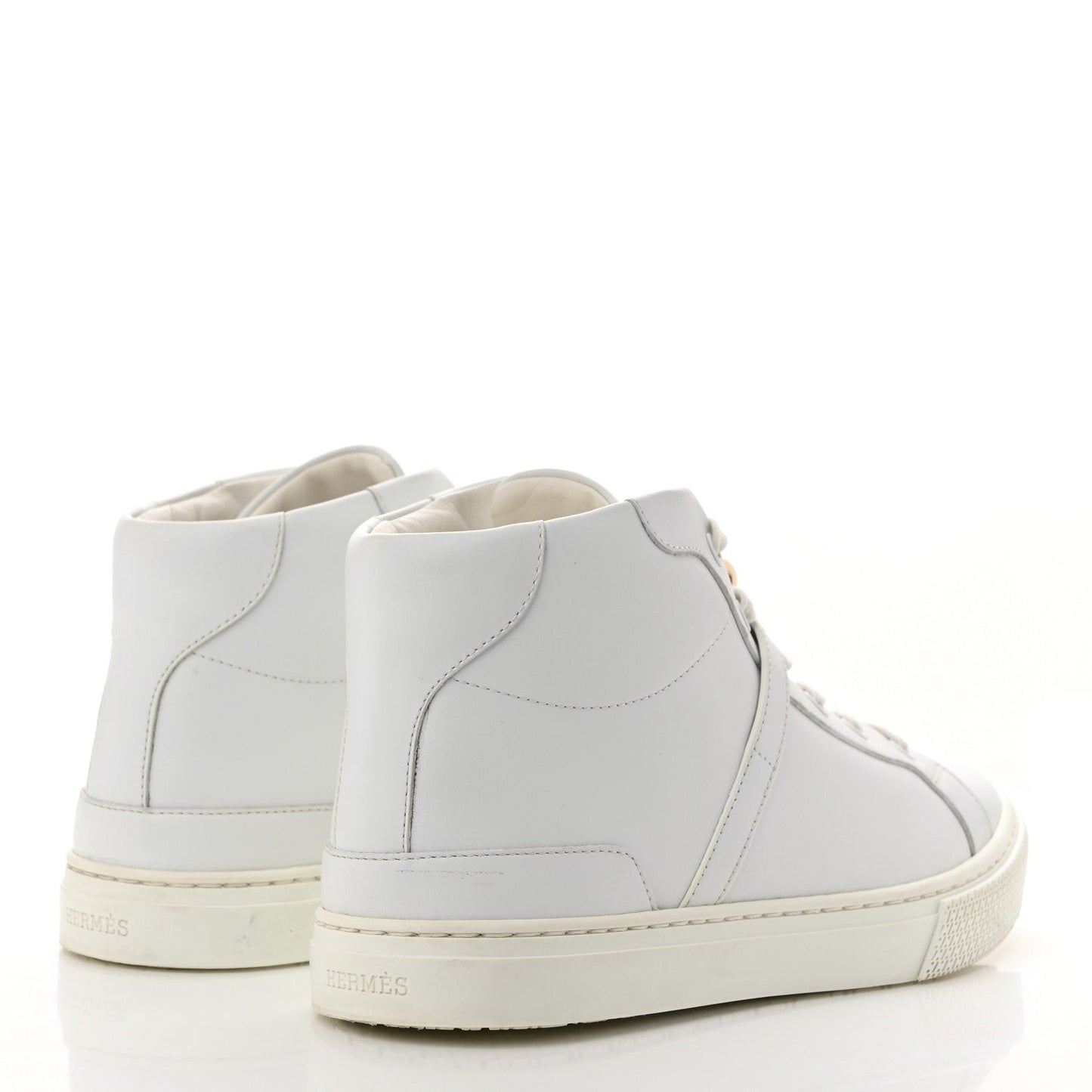 Hermes Calfskin Daydream Sneakers 38.5 White