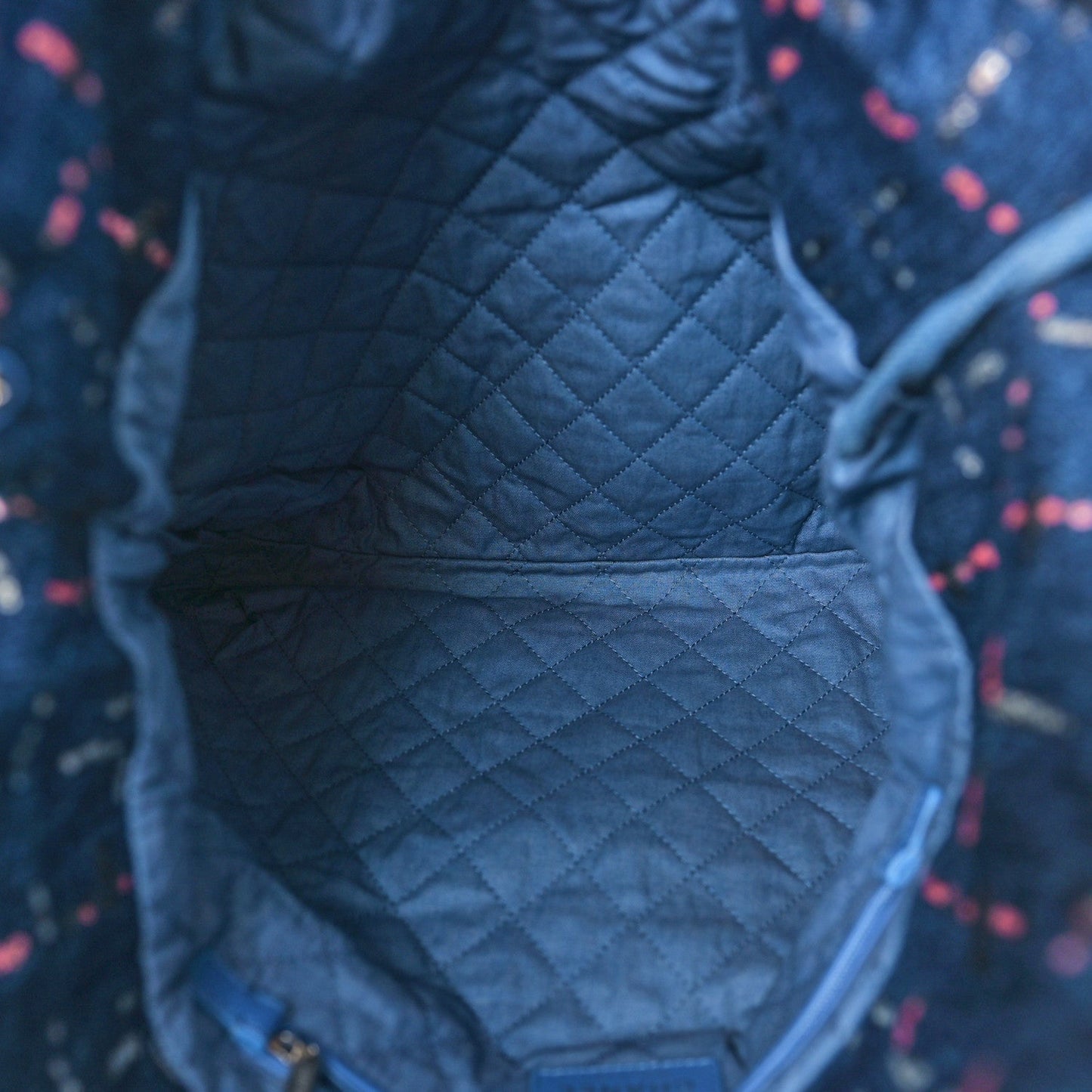 Chanel Denim Sequin 22 Blue