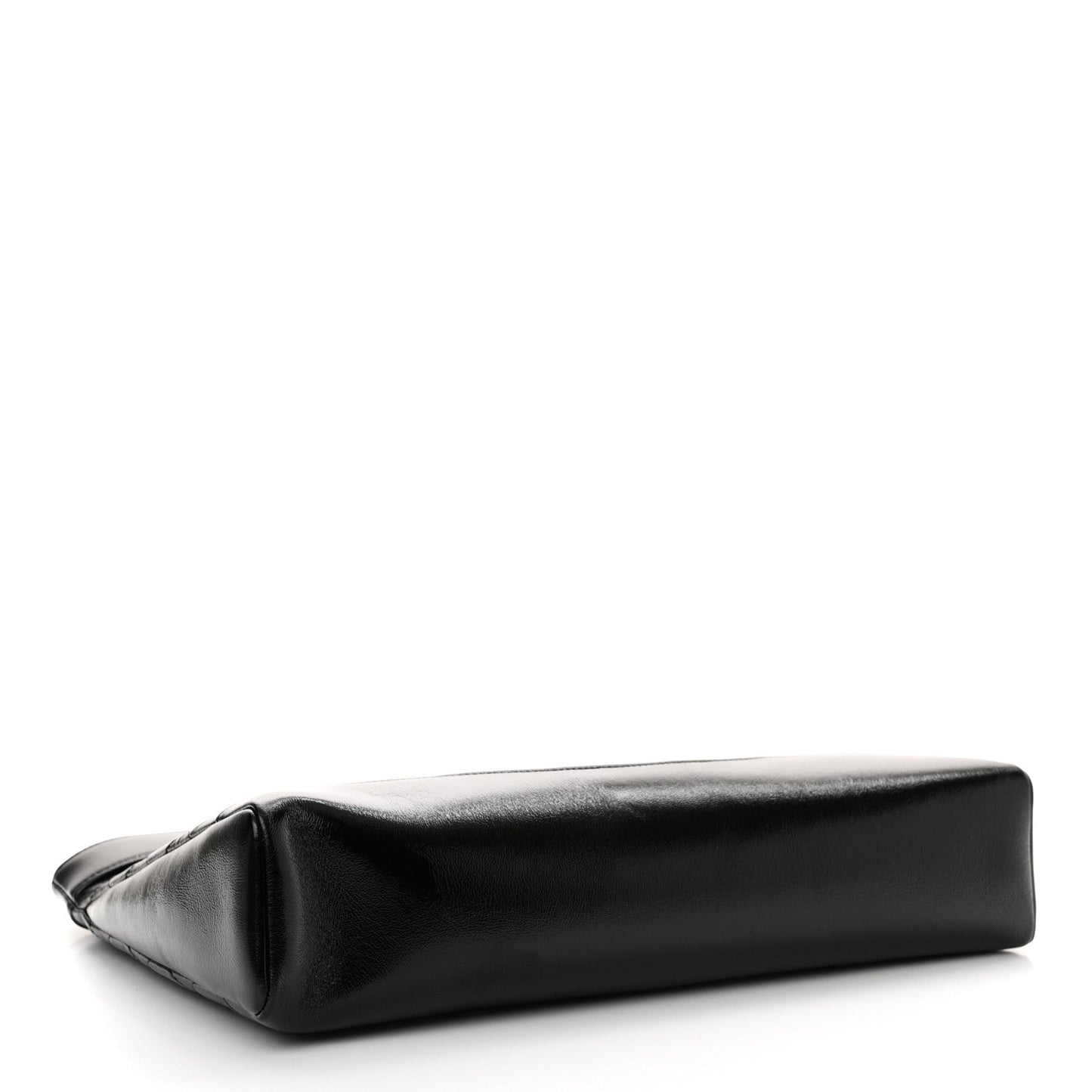 Chanel Shiny Lambskin Quilted 31 Shopping Bag Black