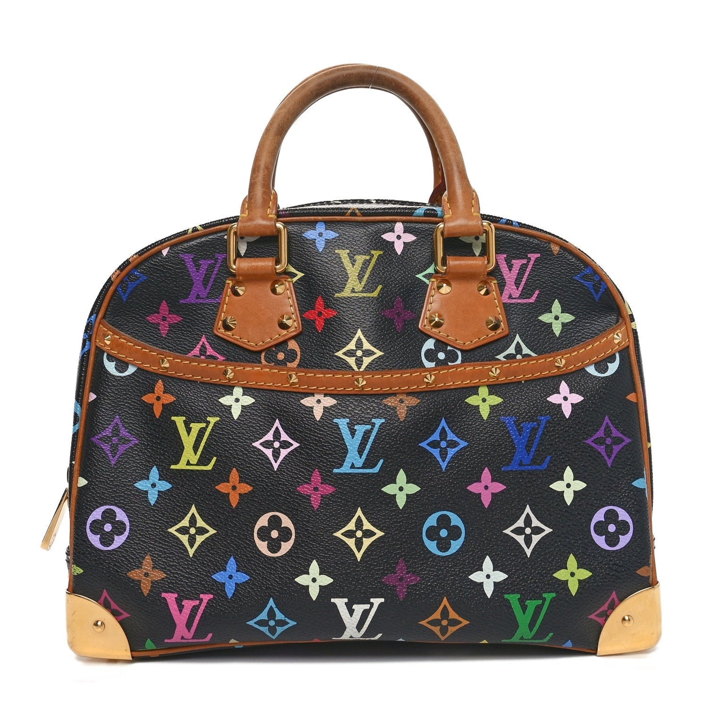 Louis Vuitton Monogram Multicolor Trouville Black