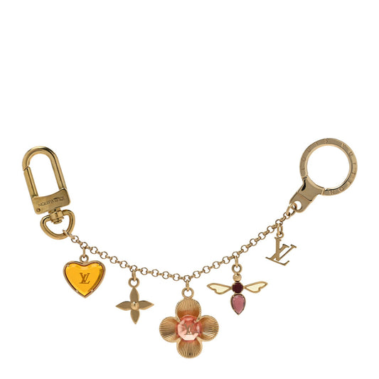 Louis Vuitton Bee Flower Chain Key Charm