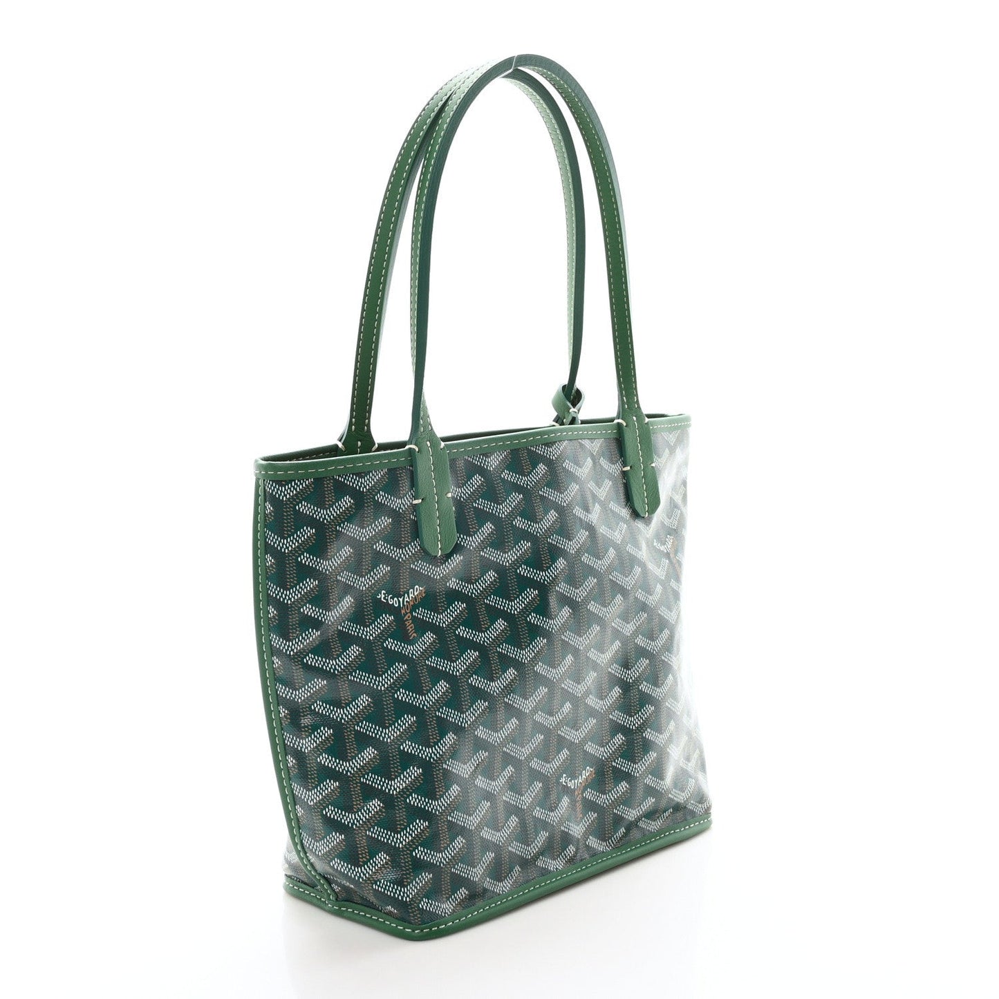 Goyard Goyardine Reversible Mini Anjou Green
