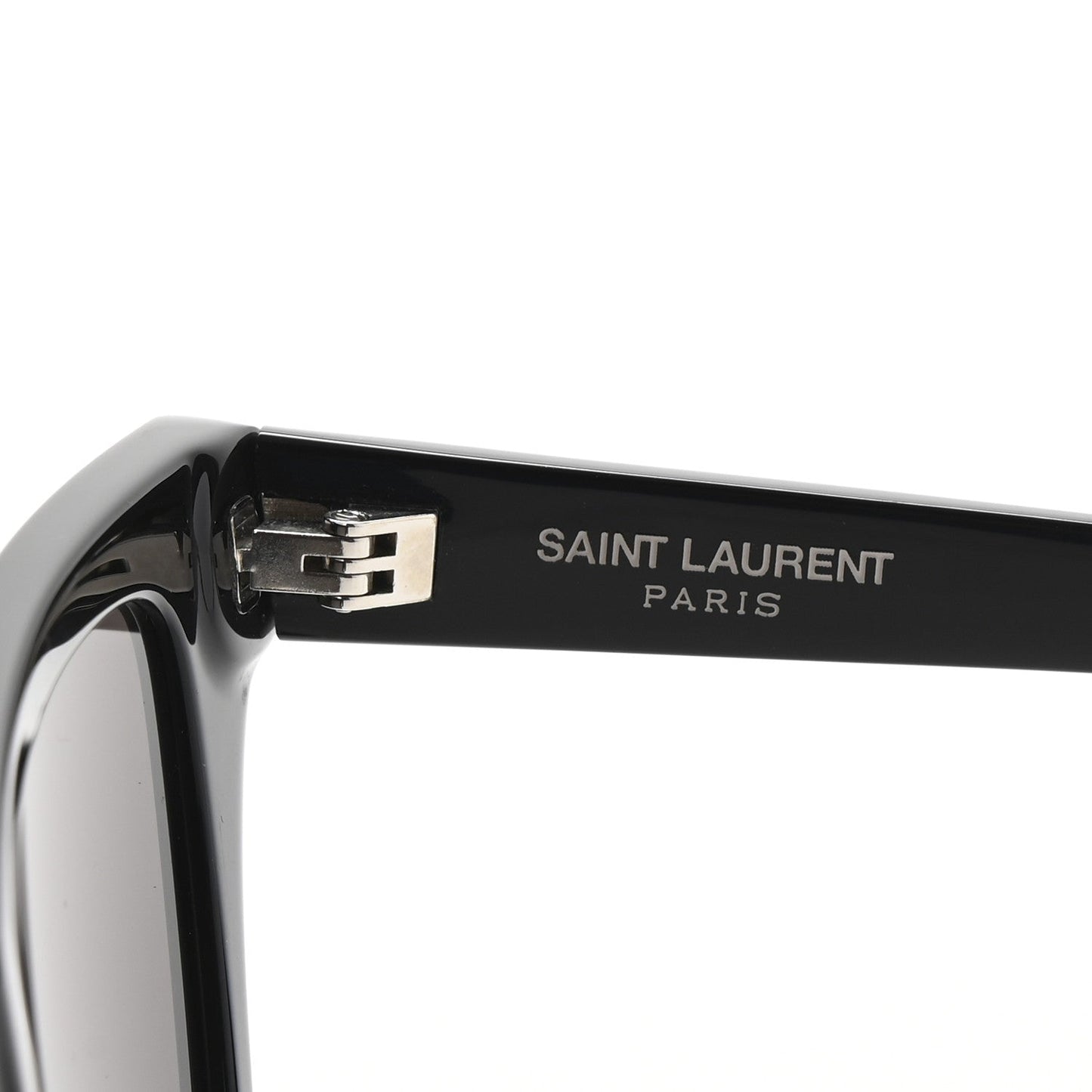 Saint Laurent Acetate Cat 3 Cat Eye Sunglasses SL425 Black