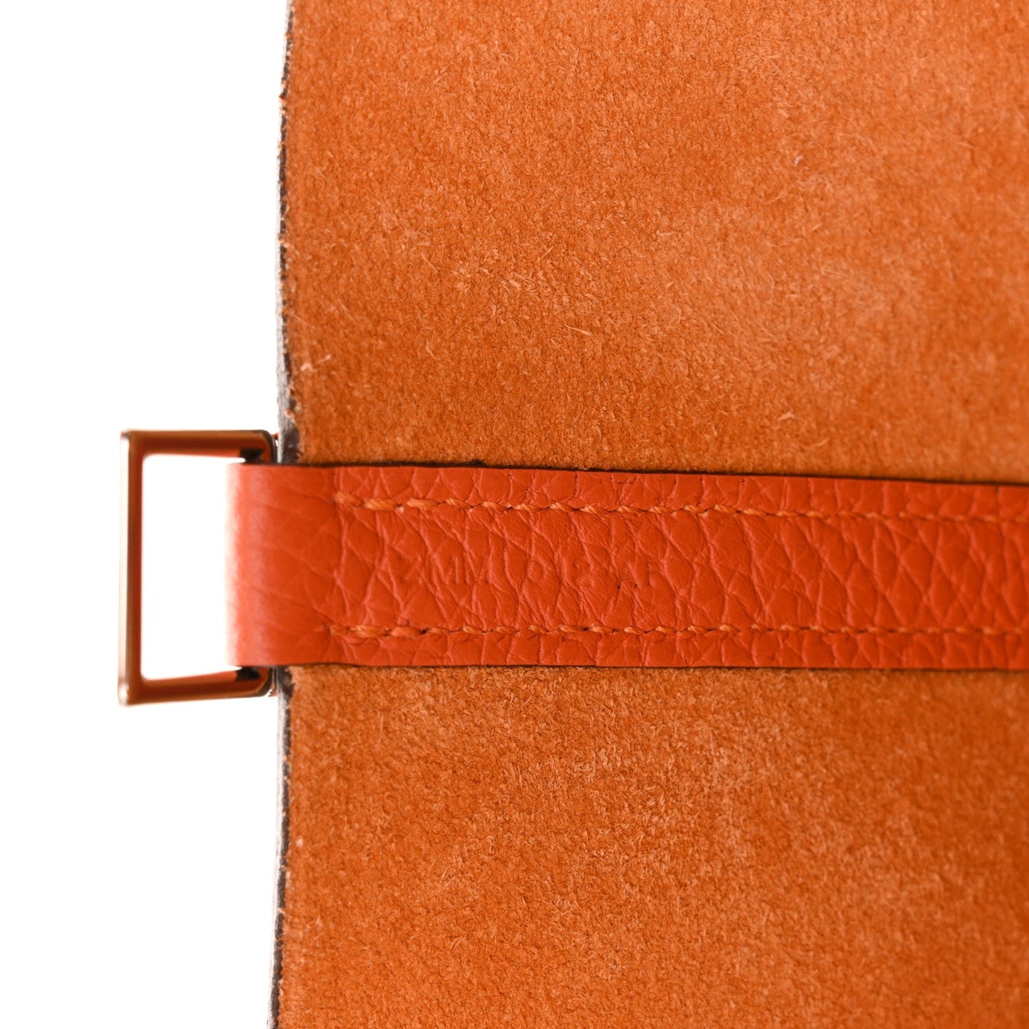Hermes Taurillon Clemence Picotin Lock 18 PM Orange Poppy
