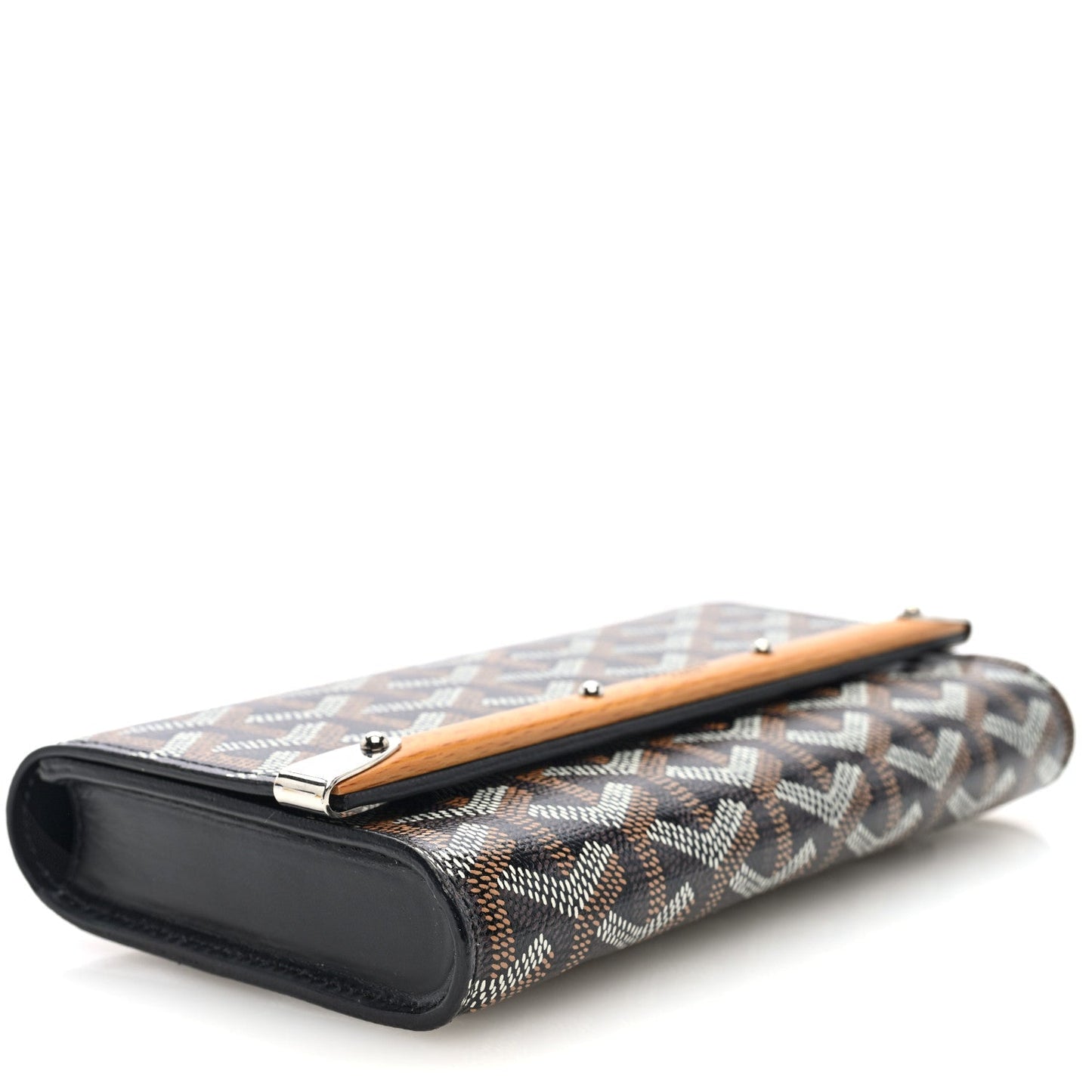 Goyard Goyardine Monte Carlo Mini Phone Case Black
