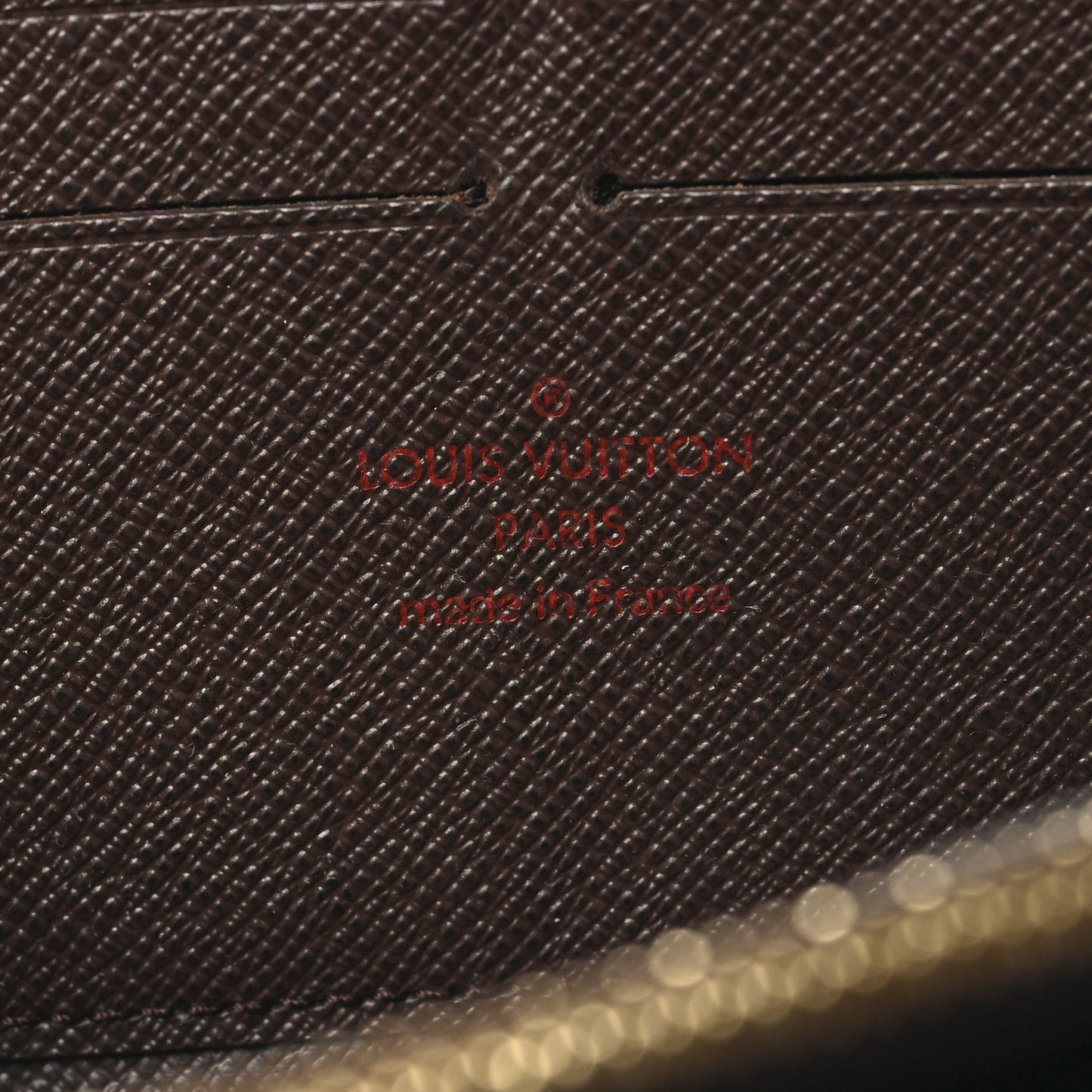 Louis Vuitton Damier Ebene Zippy Wallet