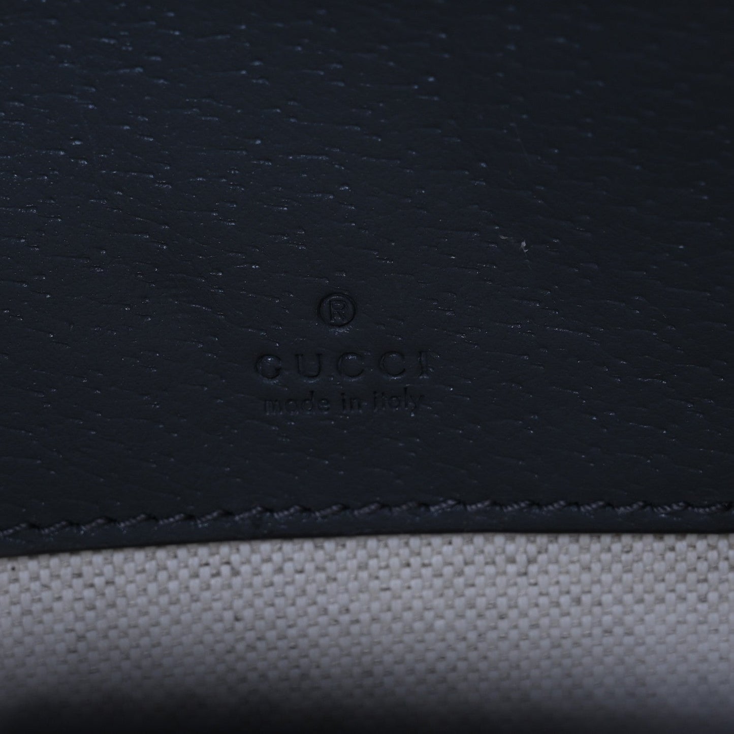 Gucci GG Supreme Monogram Textured Dollar Calfskin Small Ophidia Top Handle Shoulder Grey Black Graphite Grey