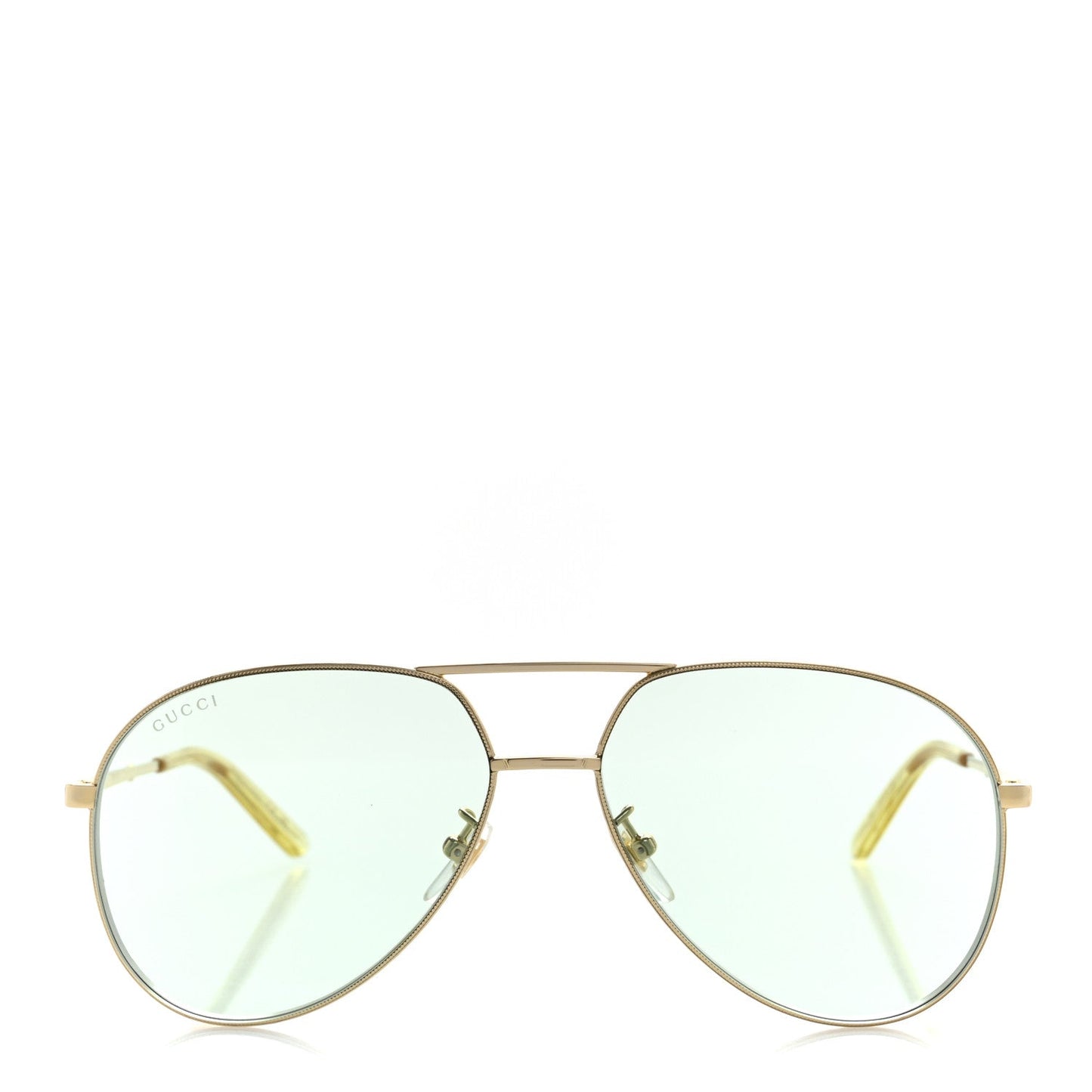 Gucci Metal Aviator Sunglasses GG0356S Gold