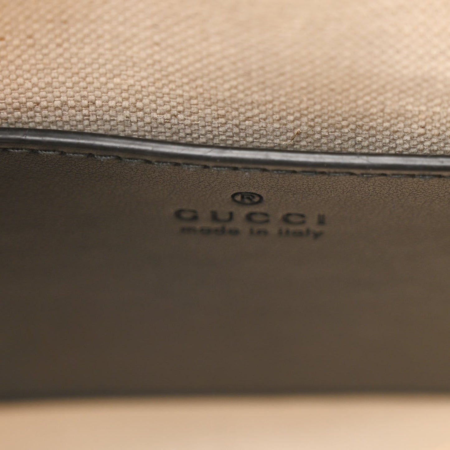 Gucci Calfskin GG Matelasse Shoulder Bag Black Natural