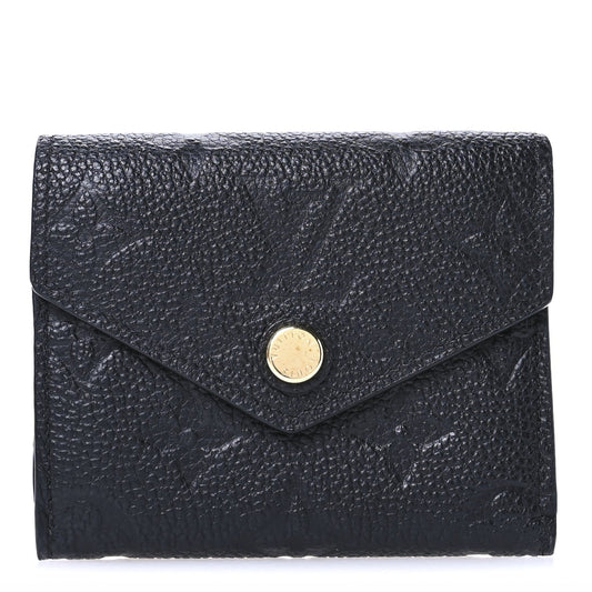 Louis Vuitton Empreinte Zoe Wallet Black