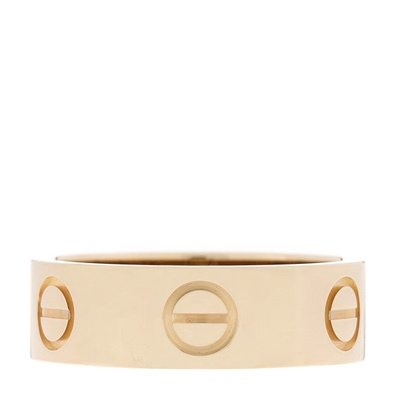 Cartier 18K Yellow Gold 5.5mm LOVE Ring 49 4.75