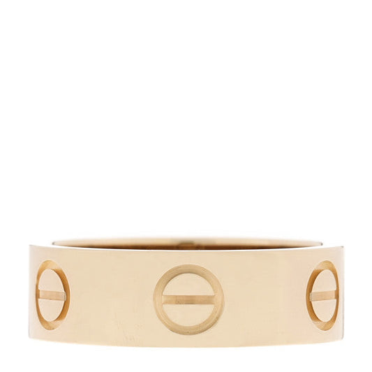 Cartier 18K Yellow Gold 5.5mm LOVE Ring 49 4.75