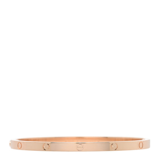 Cartier 18K Pink Gold Small LOVE Bracelet 16
