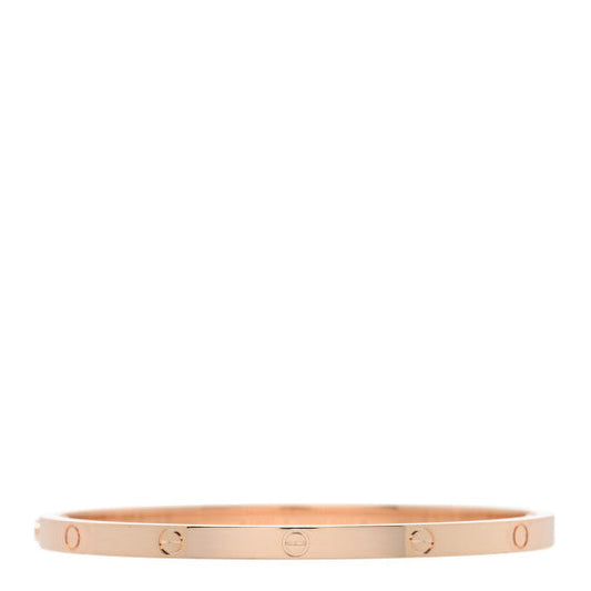 Cartier 18K Pink Gold Small LOVE Bracelet 16