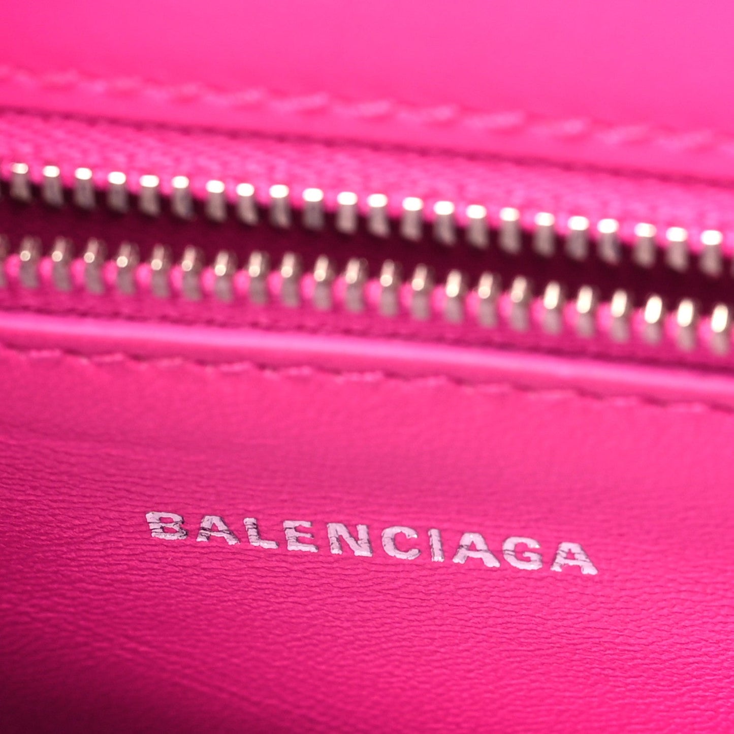 Balenciaga Box Calfskin Medium XX Flap Bag Lipstick Pink