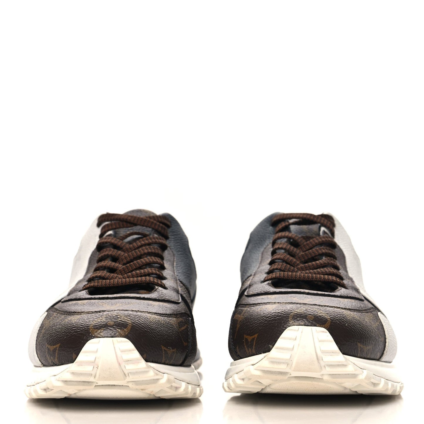 Louis Vuitton Monogram Mix Mens Run Away Sneakers Ebene